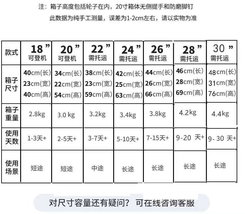 【送红色箱套】陪嫁箱子L-03 扩展+防爆拉链高档行李箱