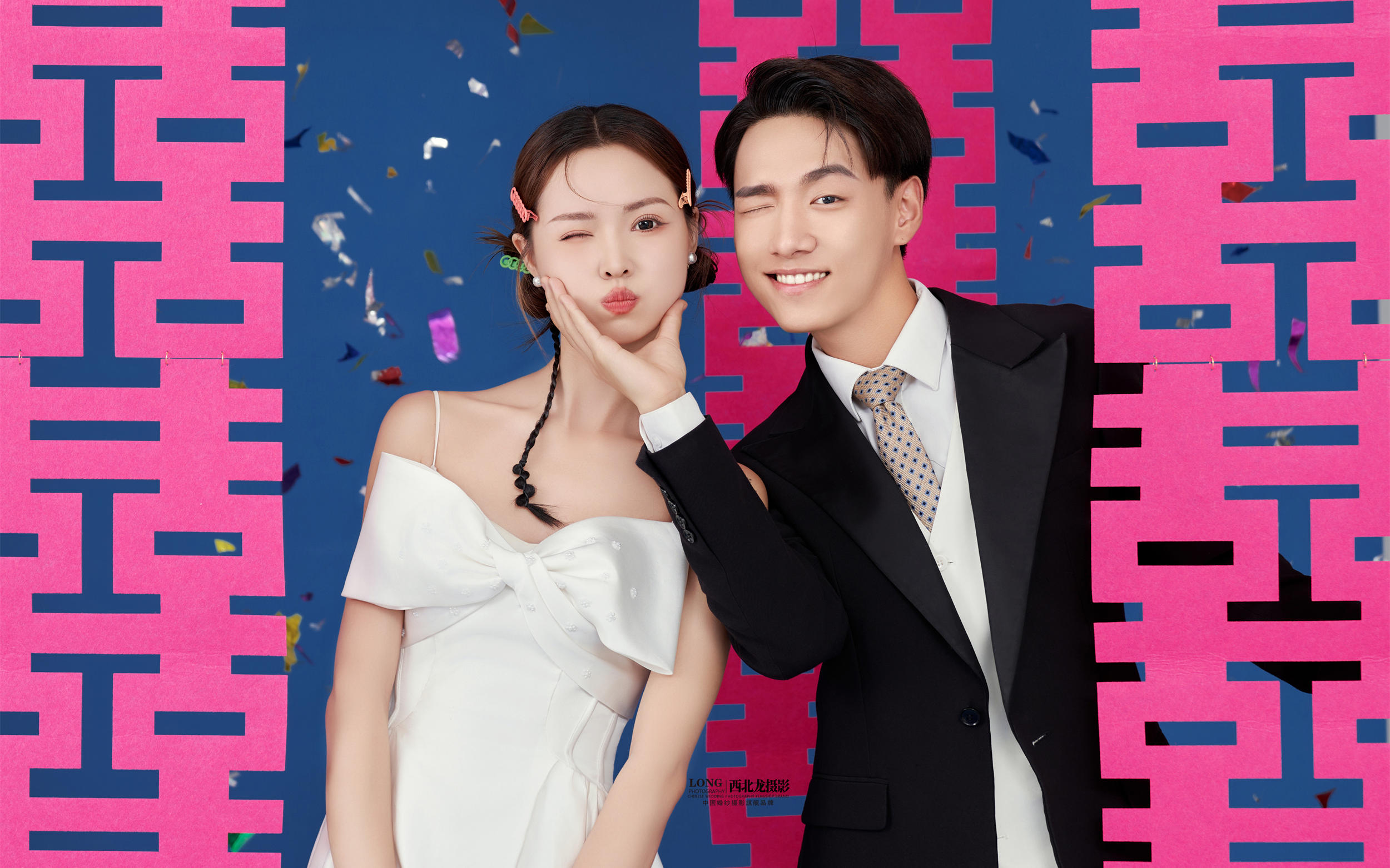 速來圍觀?全網(wǎng)被問N遍的火龍果喜嫁婚紗照