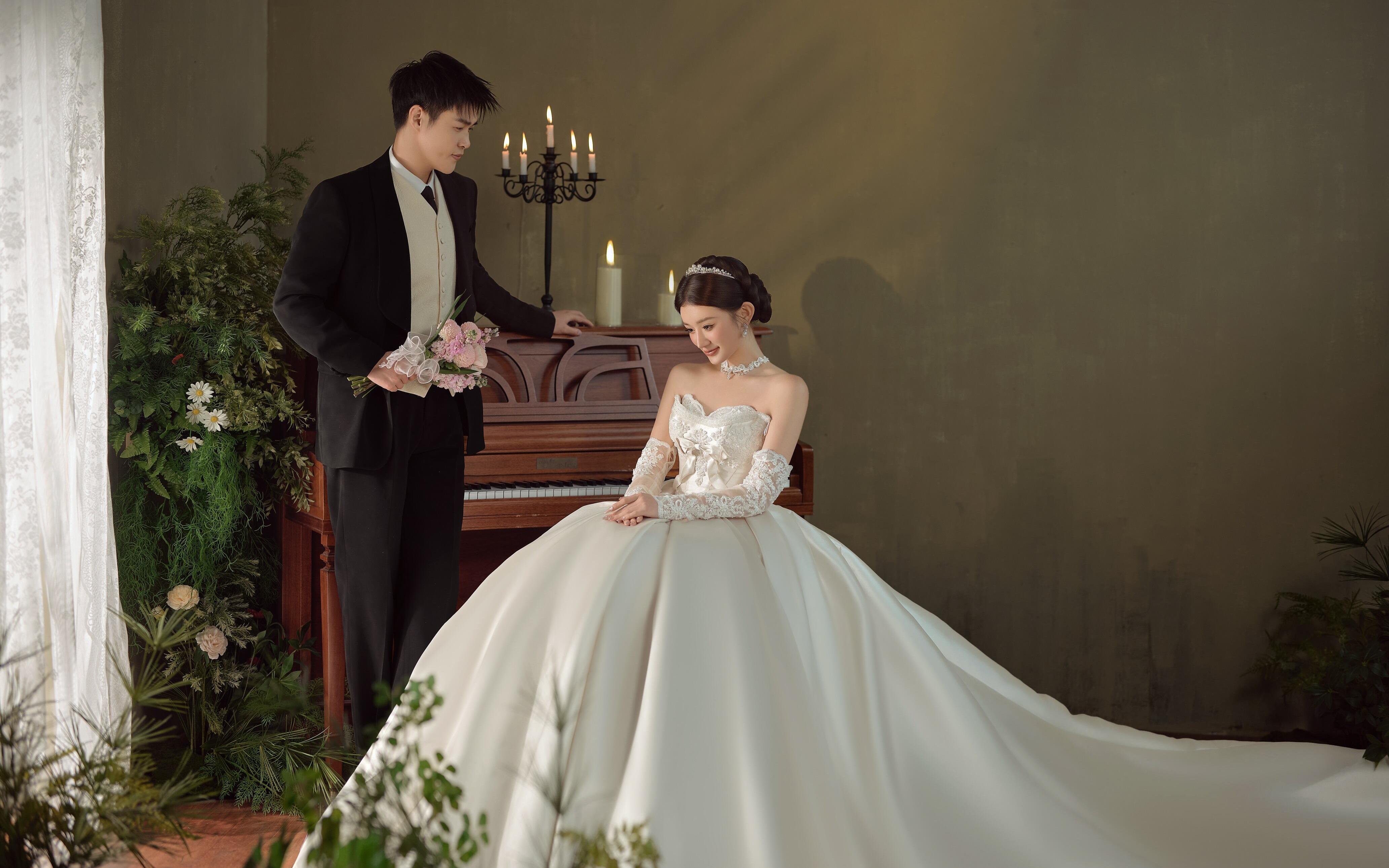 【法式复古婚纱照真的绝了！】