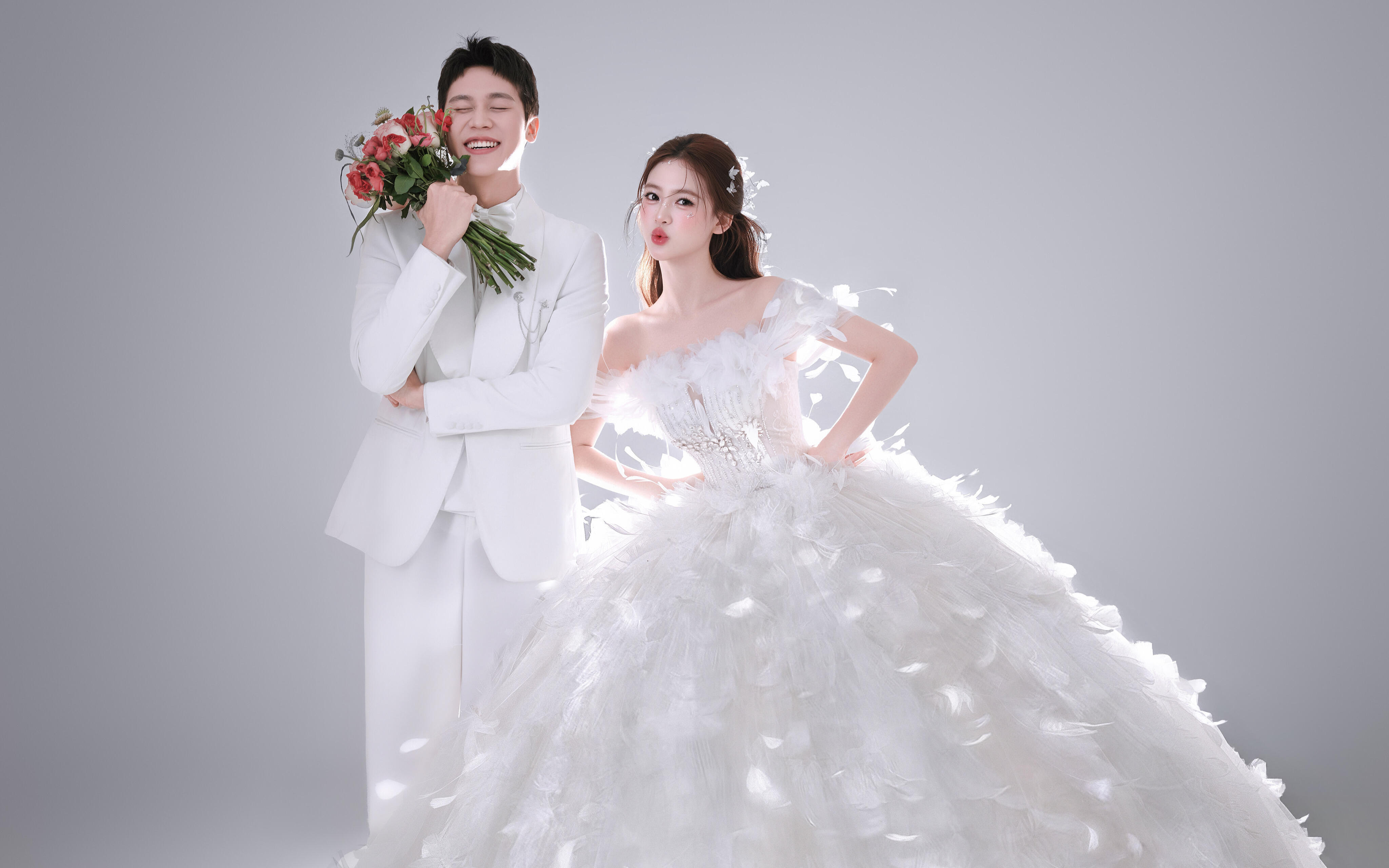 真愛降臨??一眼淪陷的韓式主紗婚紗照