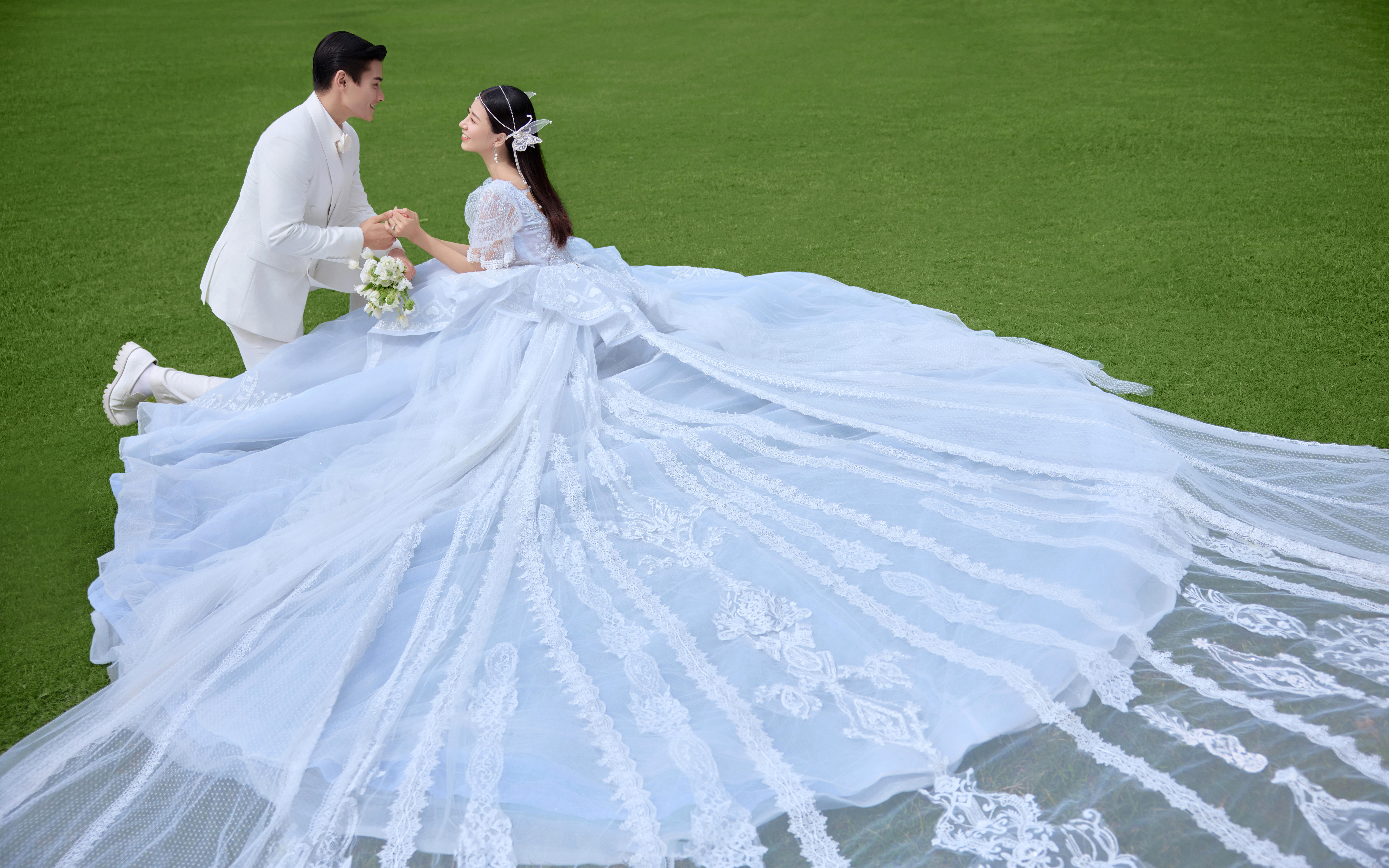 【施华洛摄影】冰雪公主甜美造型真的爱了❗