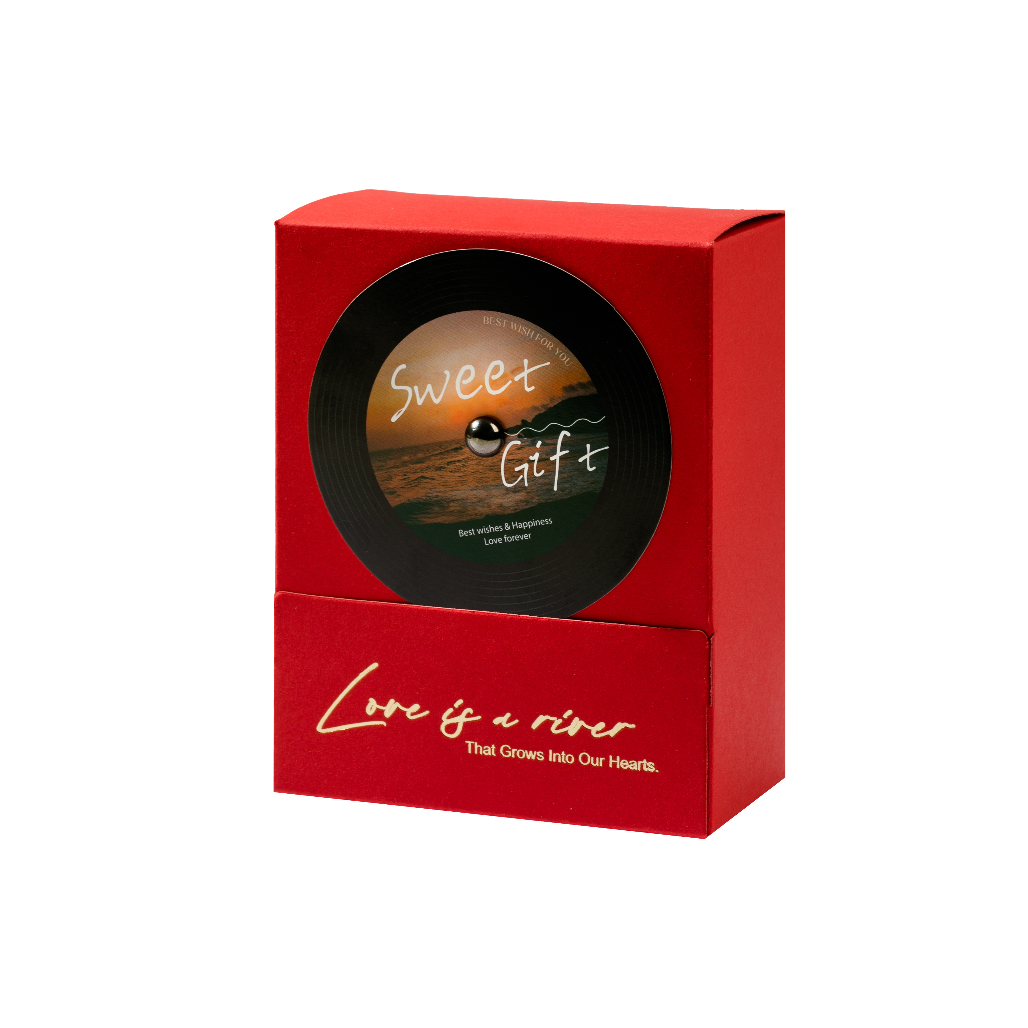 50個唱片喜糖盒ins風