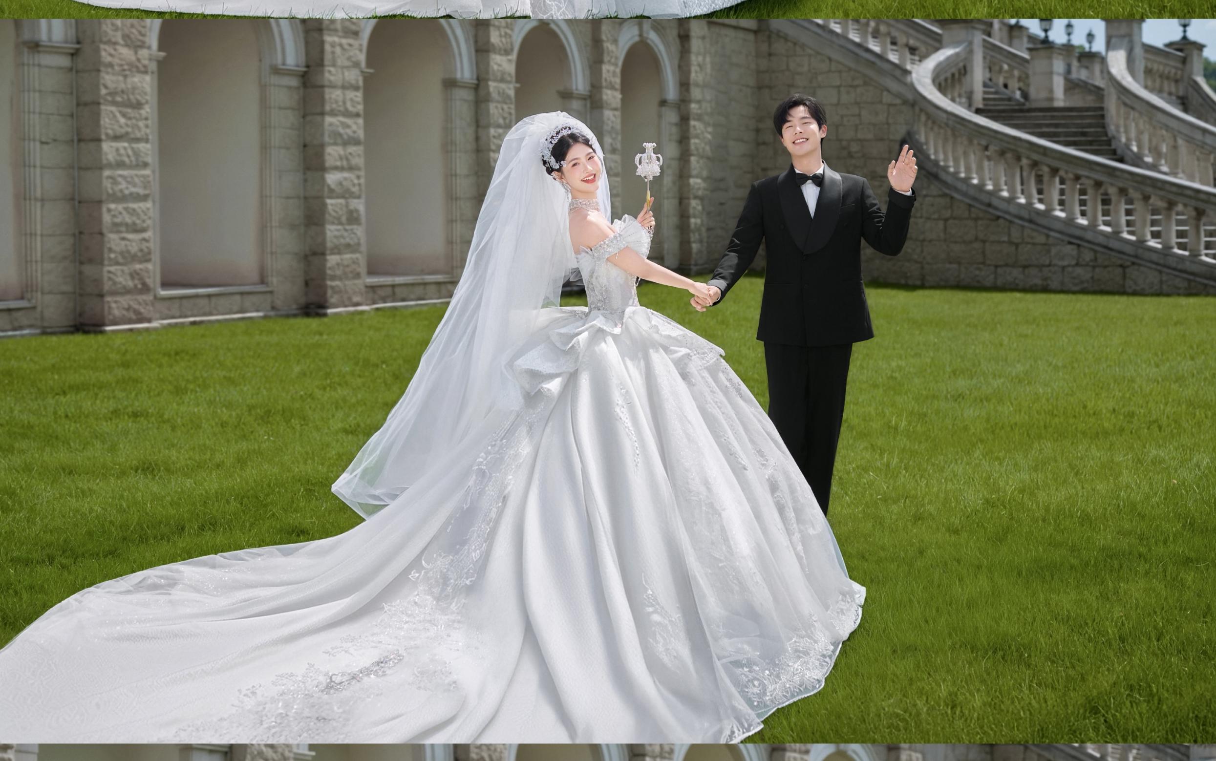 這組童話風婚紗照，把我的少女夢拍成了現實??
