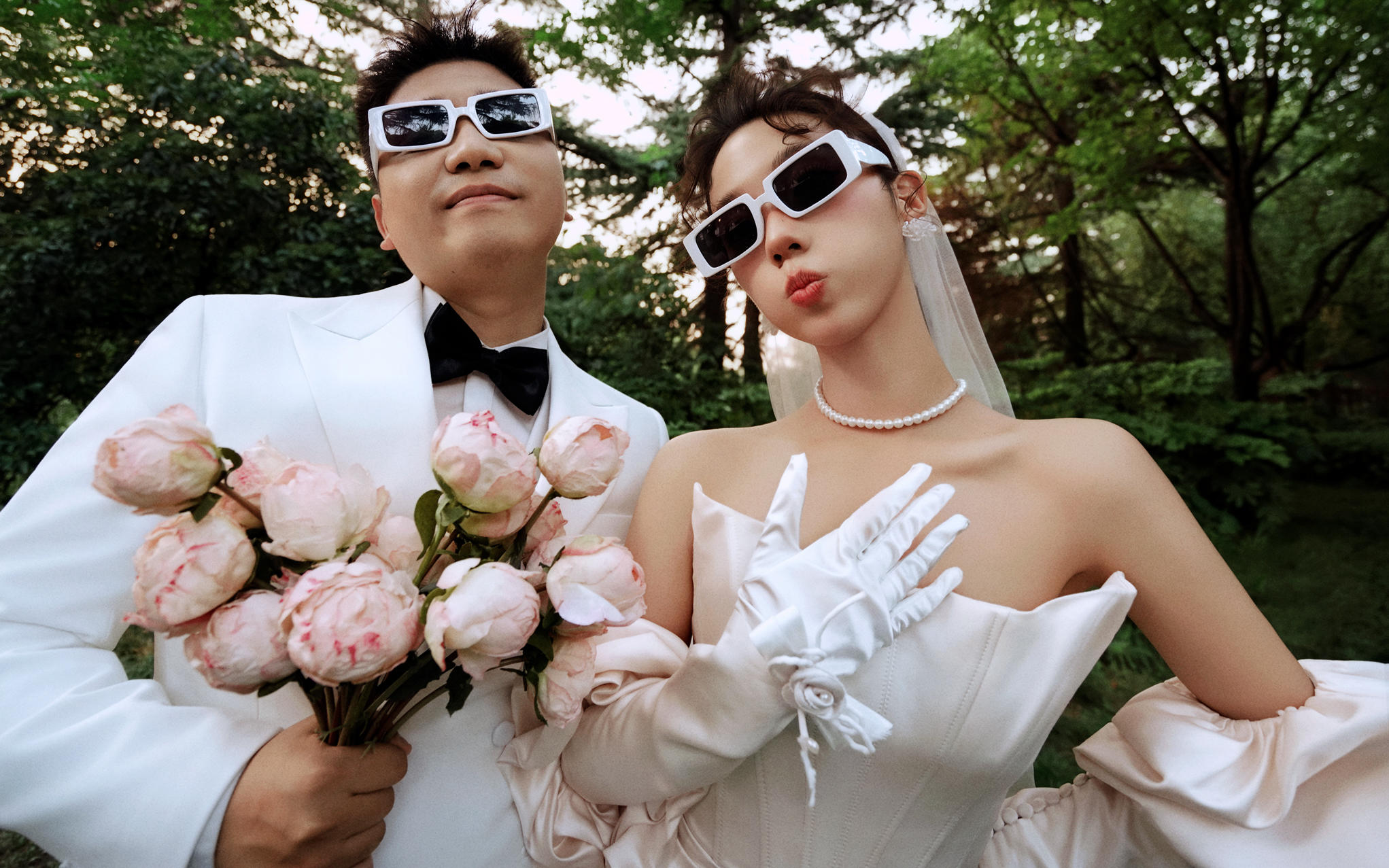 【57映画】客片分享-草坪婚纱照