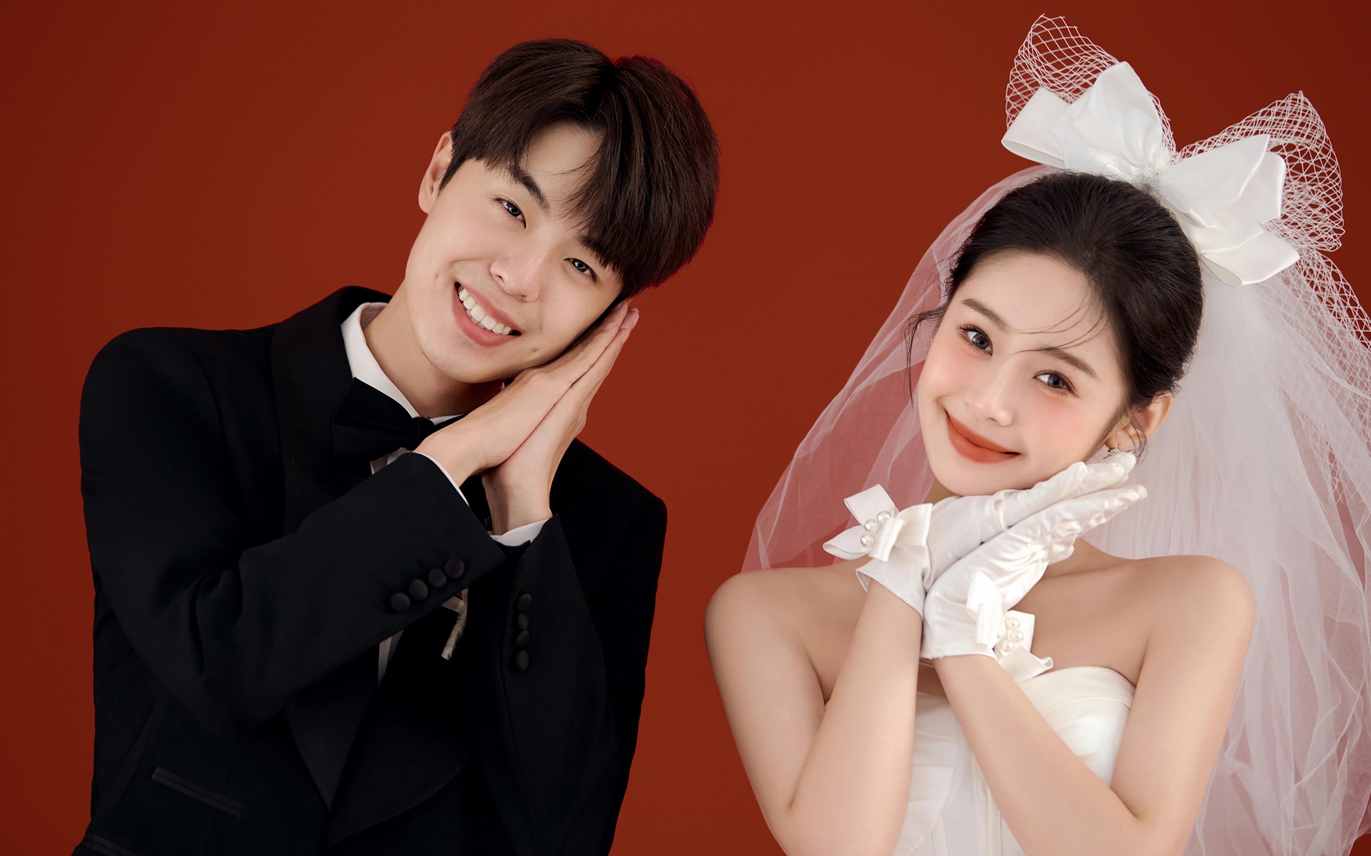 【施华洛摄影】红底喜嫁婚纱照