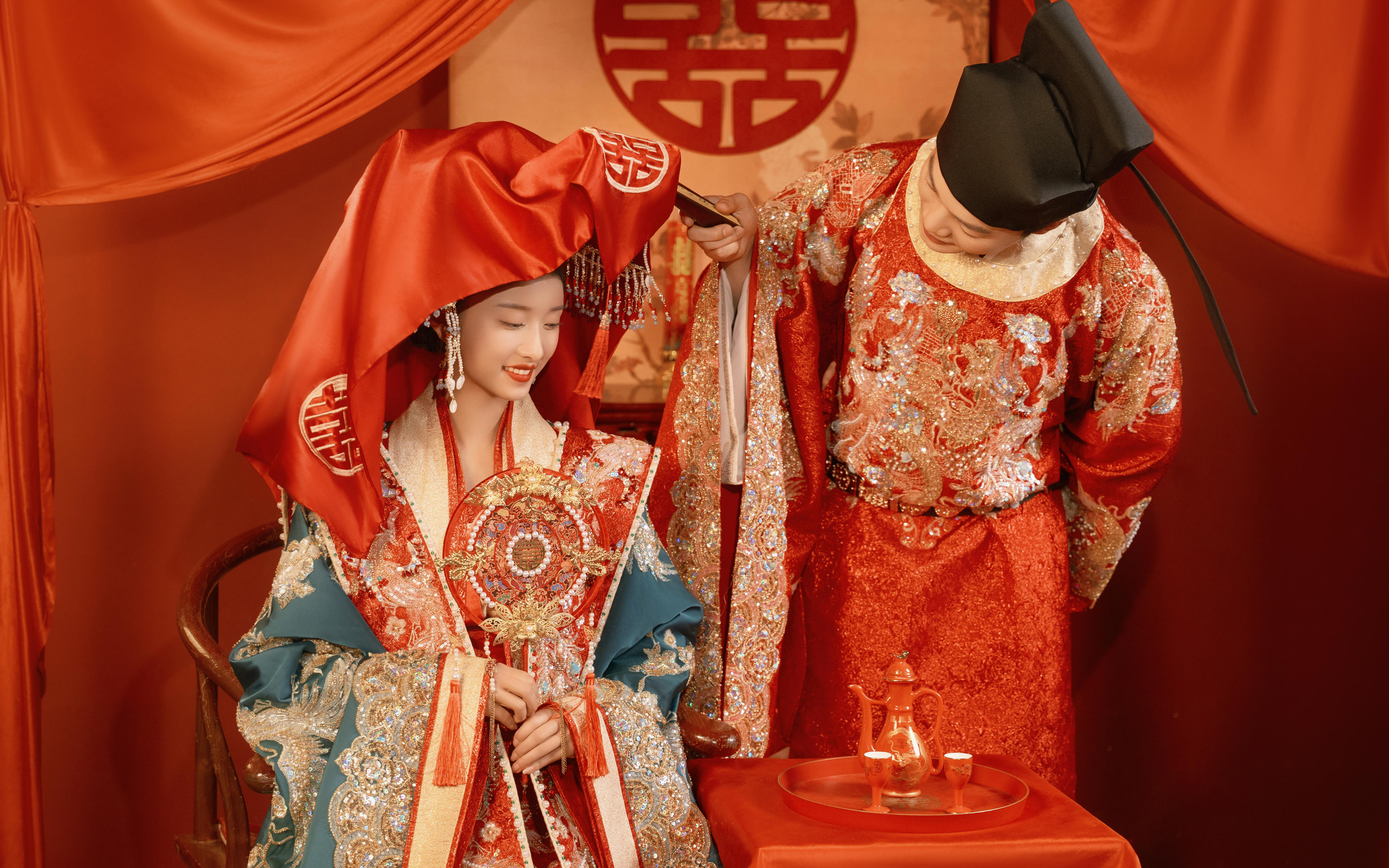 【挪婭原創(chuàng)】《金玉良緣》漢服系列作品