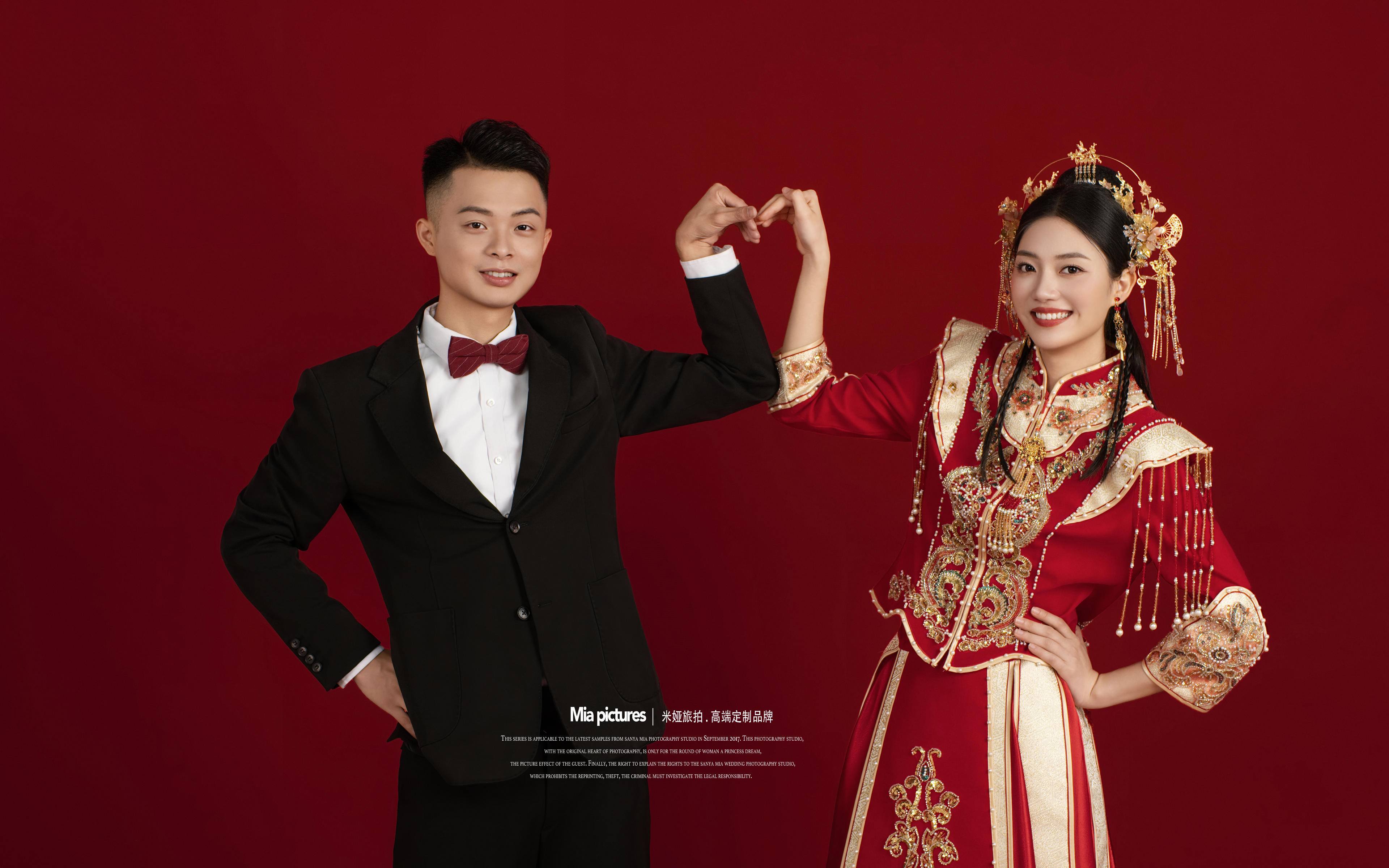 ✨一眼心动的喜嫁中式婚纱照🏮超有仪式感