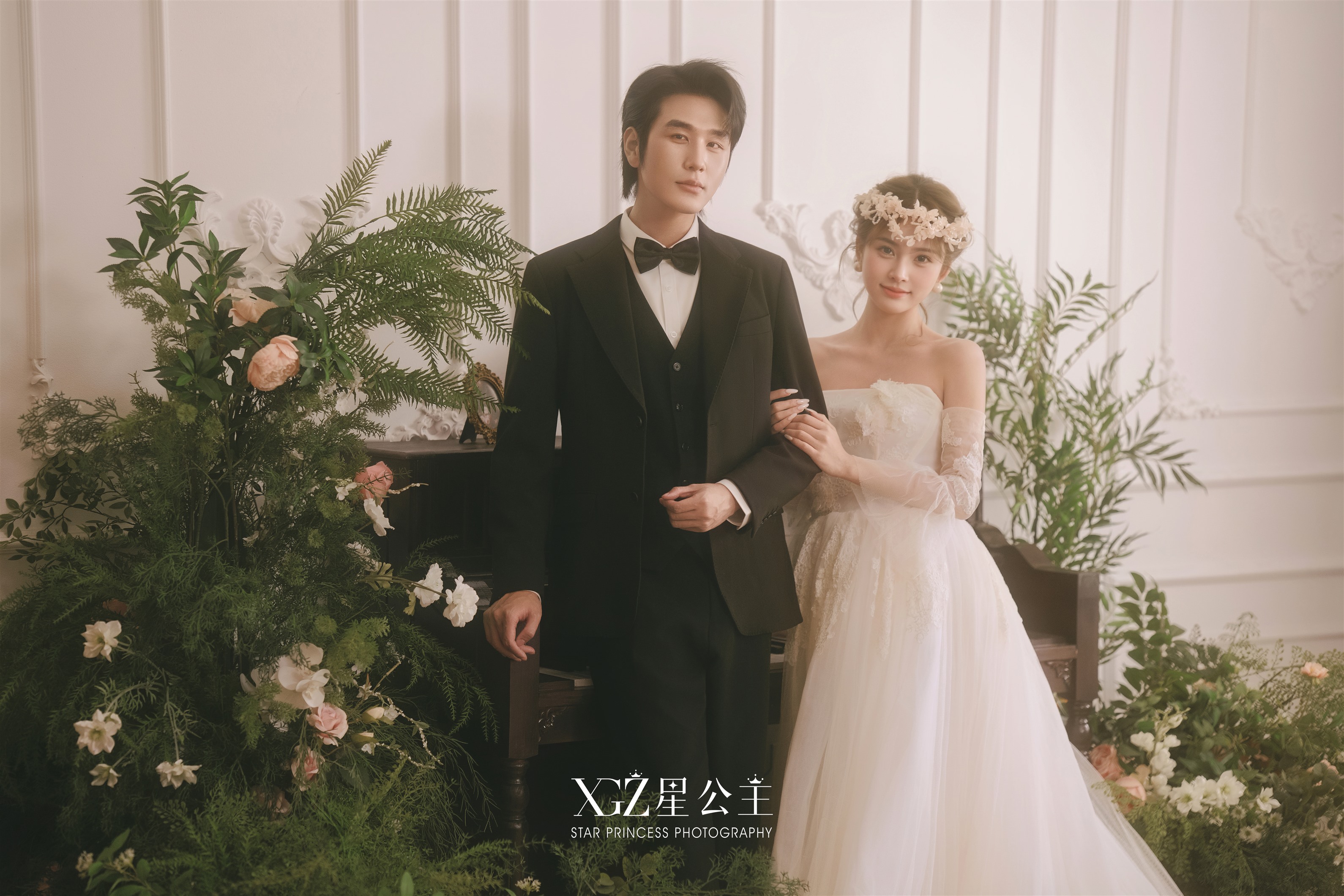 【抢占黄金档期】一对一定制拍摄+底片全送婚纱照