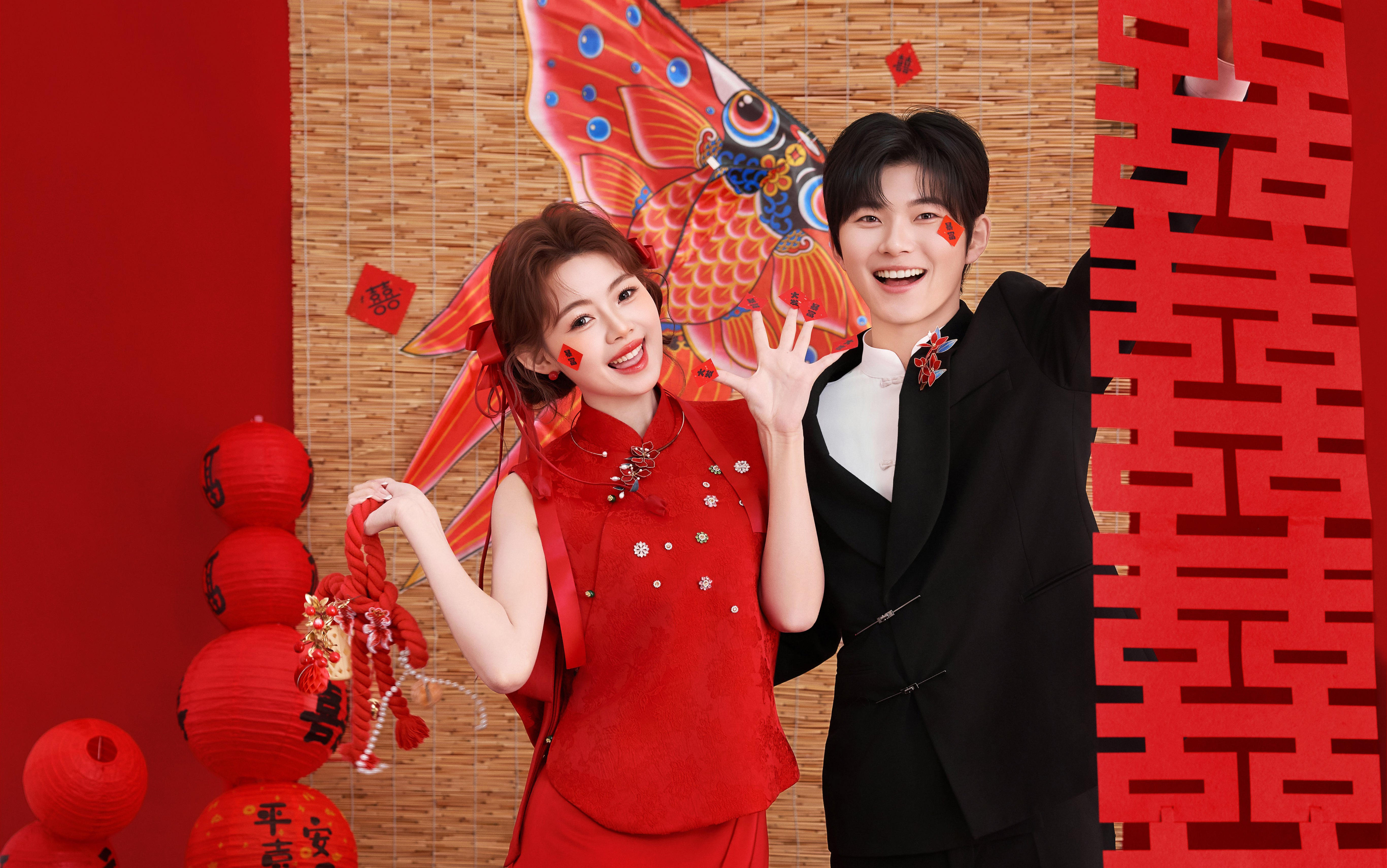 新中式喜嫁風(fēng)婚紗照~