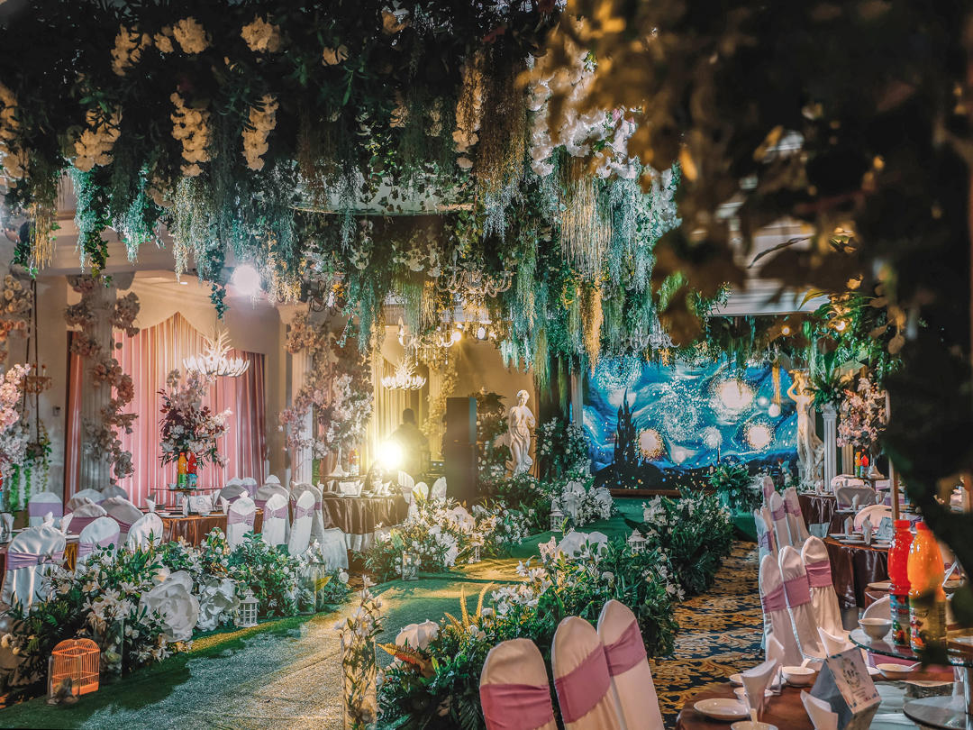 国宴酒店三楼森系唯美风格