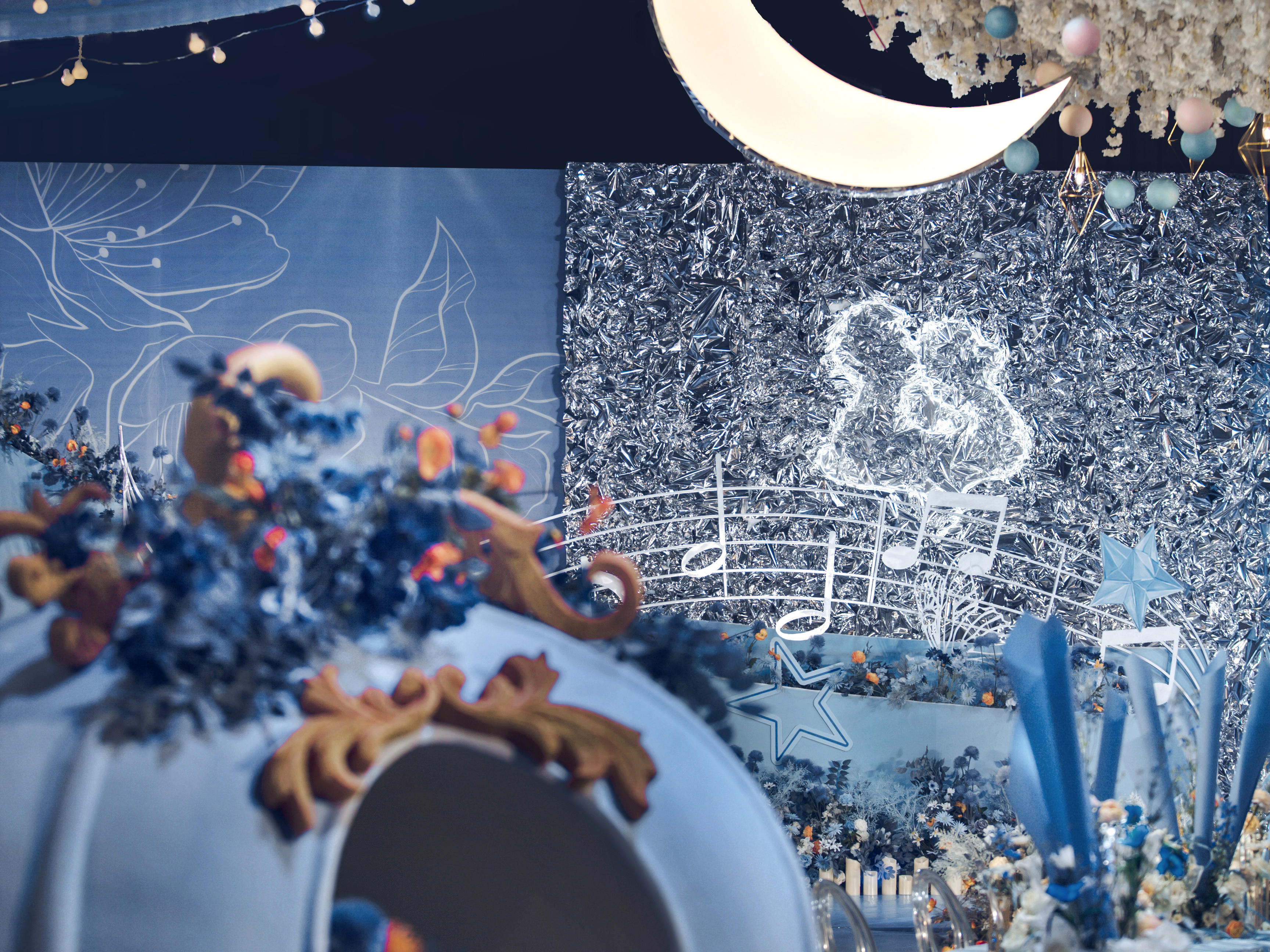 #喜之约婚礼#蓝色系·星空系列·城堡系列