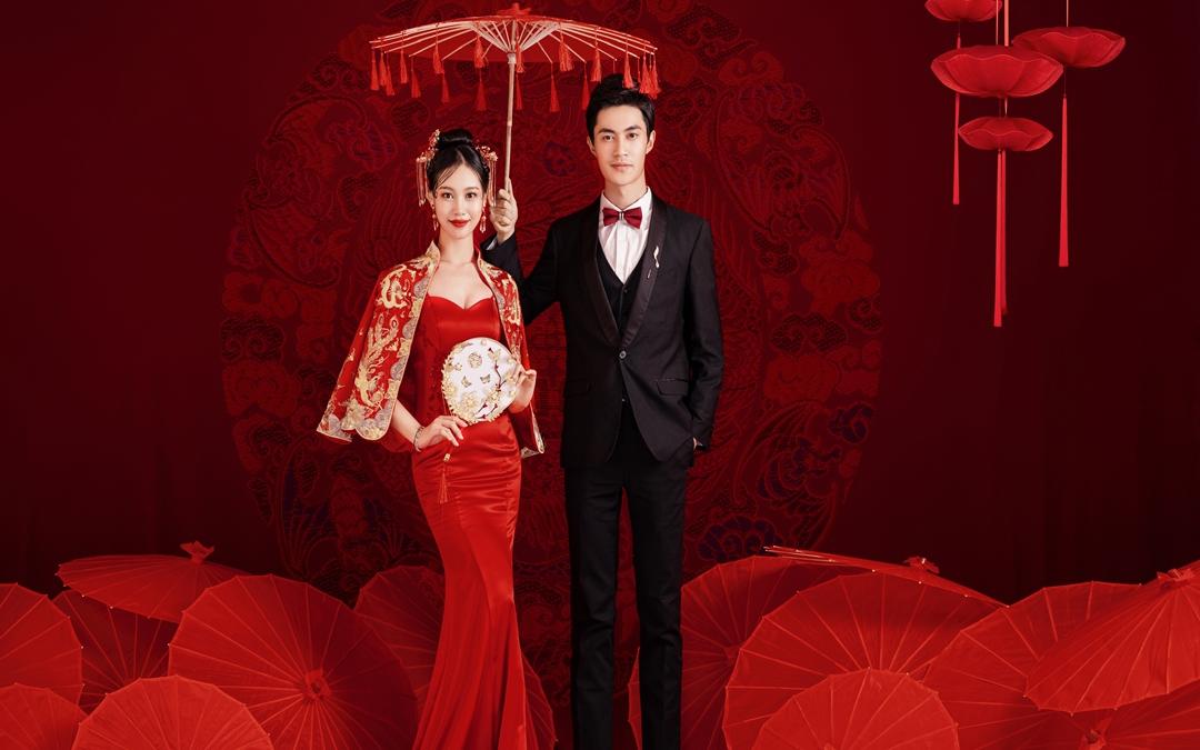 一价全包，新春中国风婚纱照特惠套餐