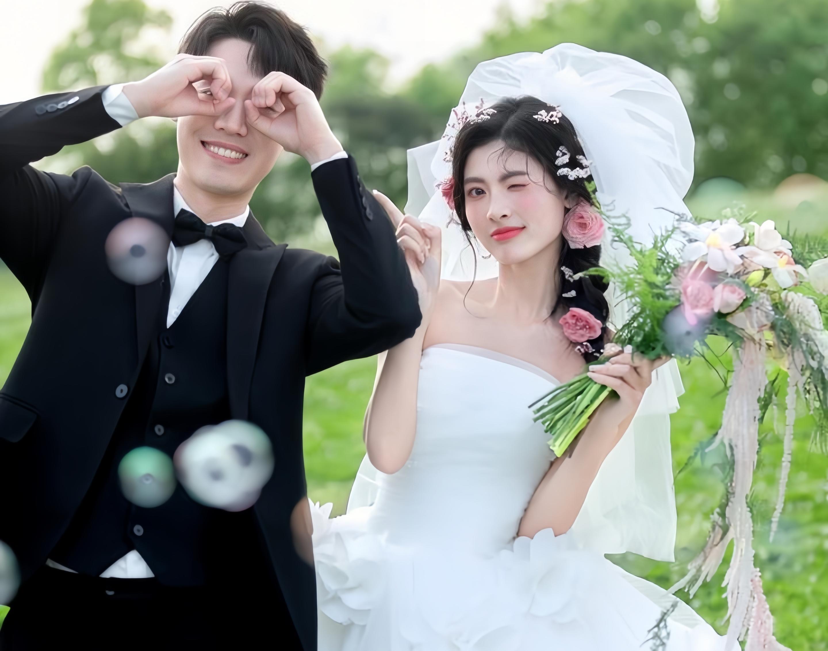 生命力的神??鮮花造型婚紗照太出片啦！