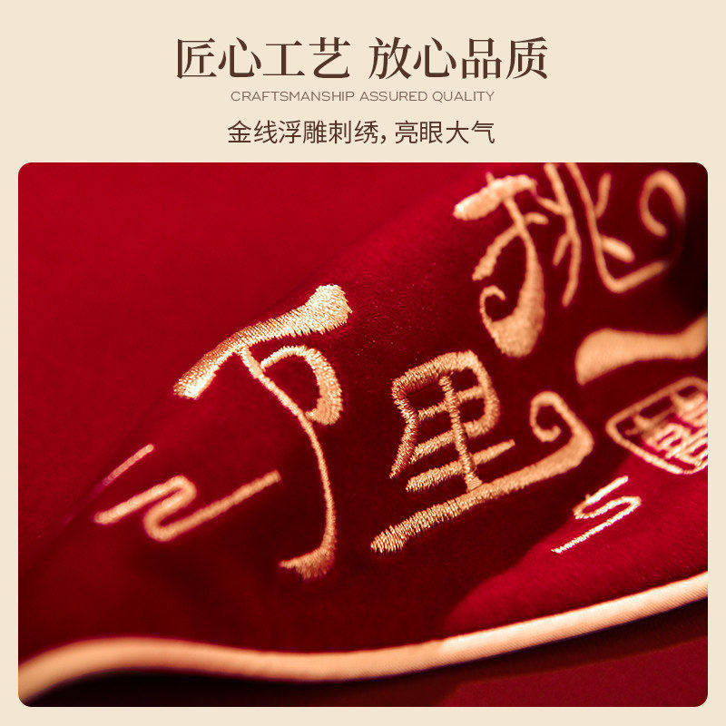 駱易家改口紅包萬里挑一結婚專用婚禮高檔父母敬茶萬元利是封袋