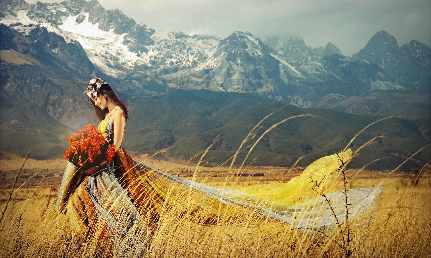 v2视觉婚纱摄影【天使公主】内外景三亚成都丽江