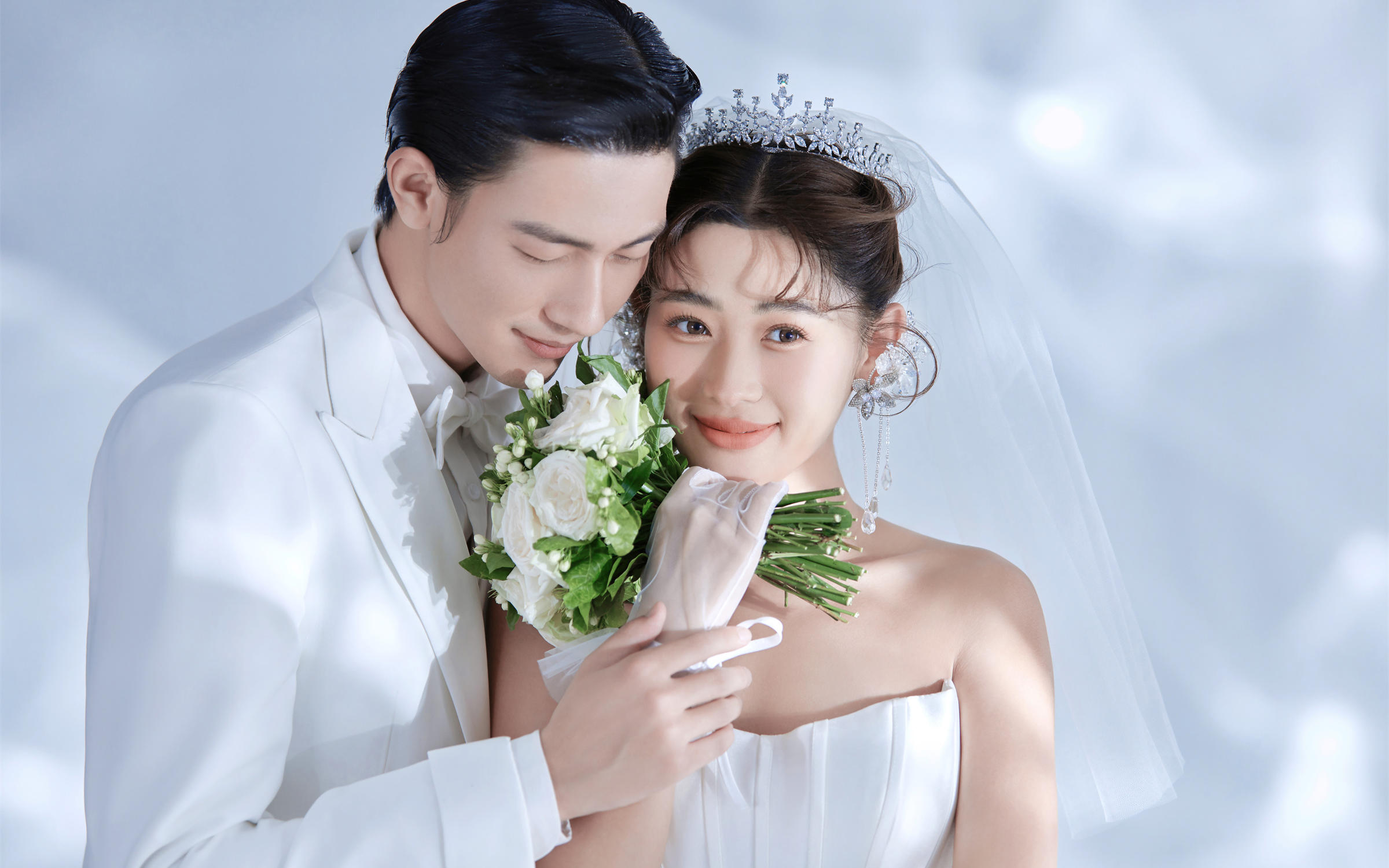 韓式極簡主紗婚紗照被夸爆