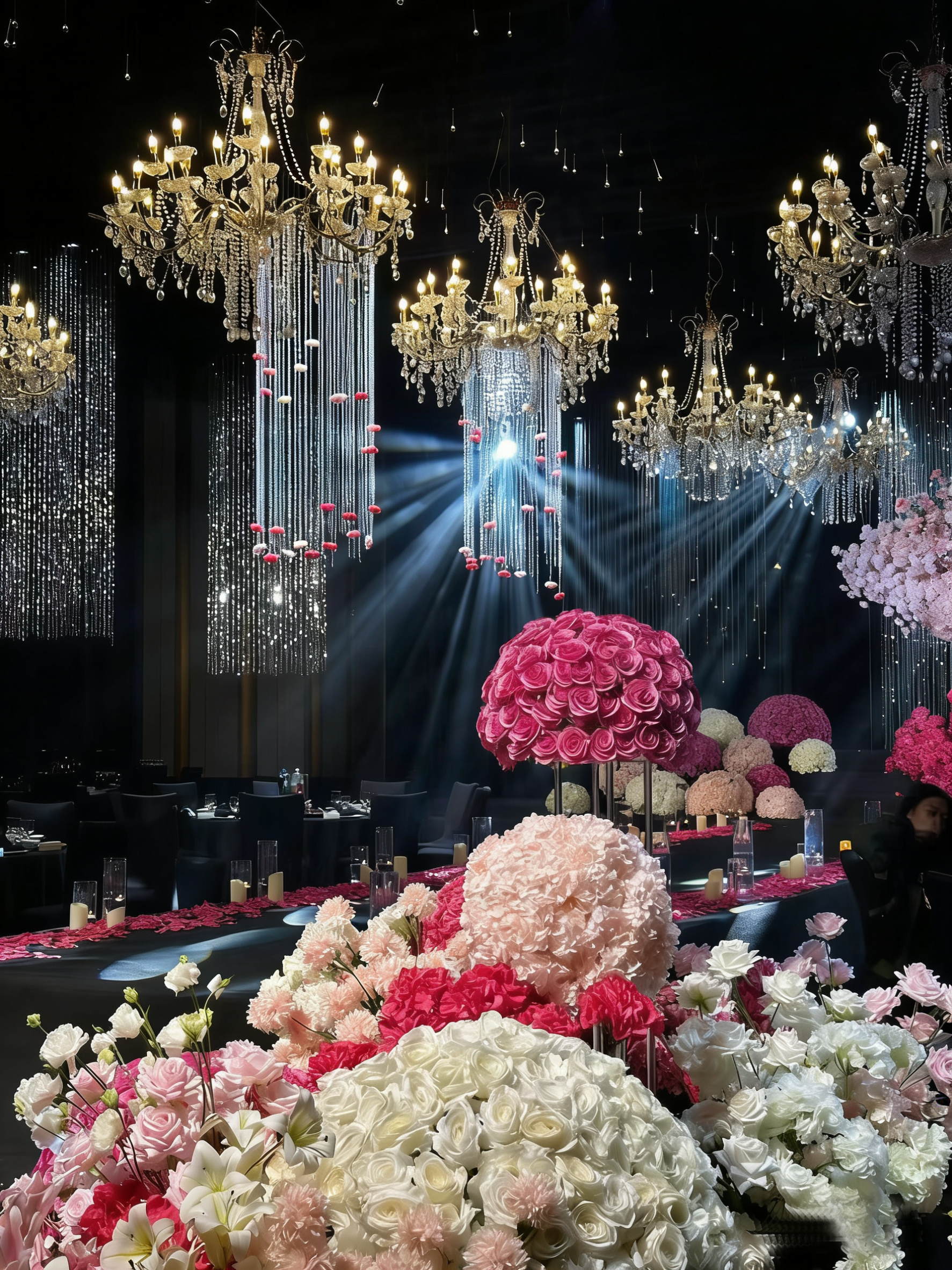 玫紅色韓系婚禮