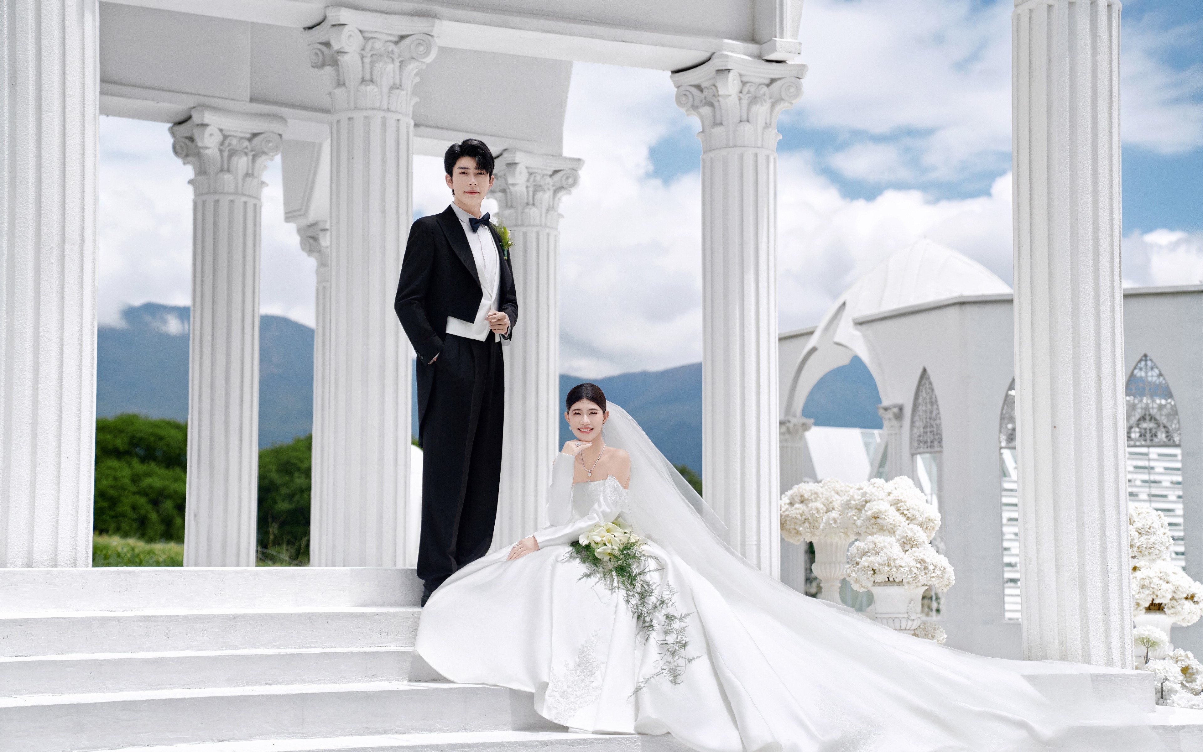 奔赴雪山罗马亭，定格我们优雅盛大的新婚时刻