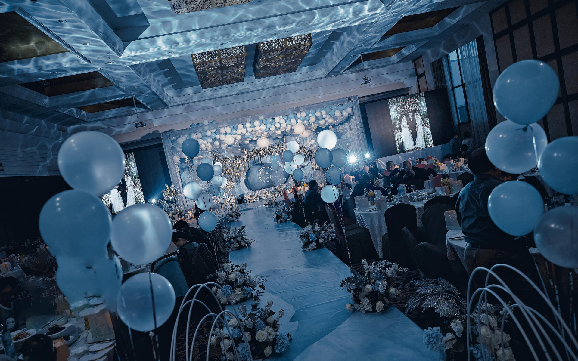 海洋系婚礼，梦幻爱情的开端——橙果婚礼