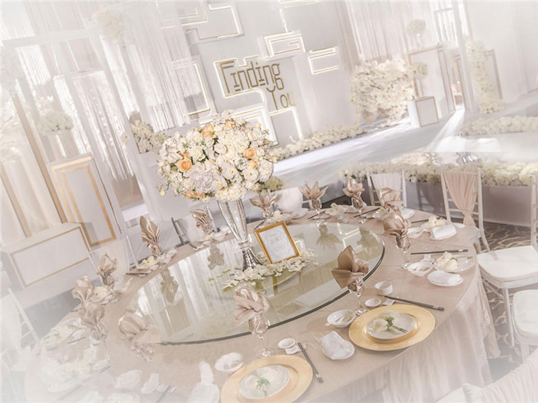 【澳斯汀私人婚礼定制】香槟白万达嘉华