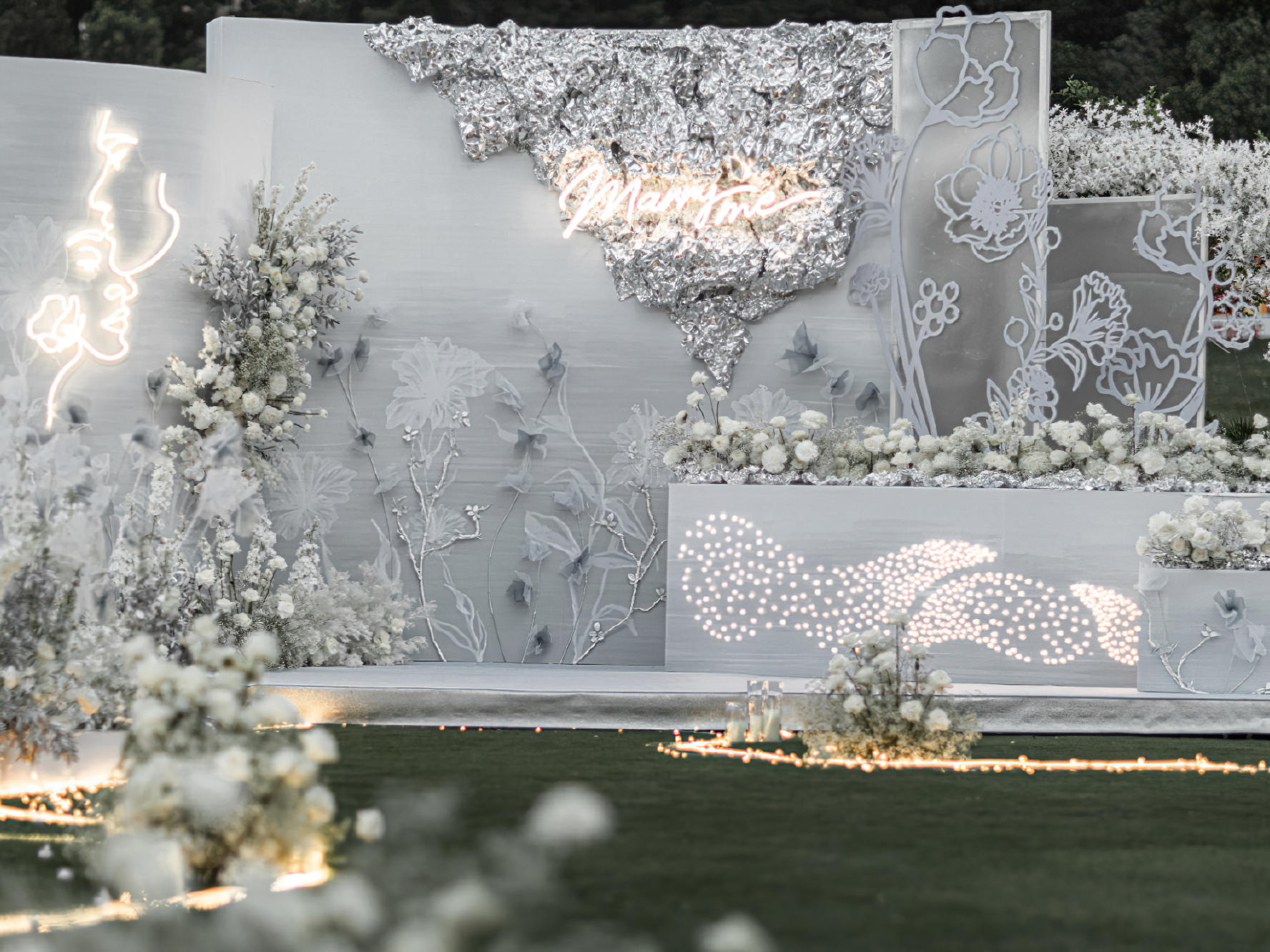 【甜·π婚礼】韩式户外典雅婚礼