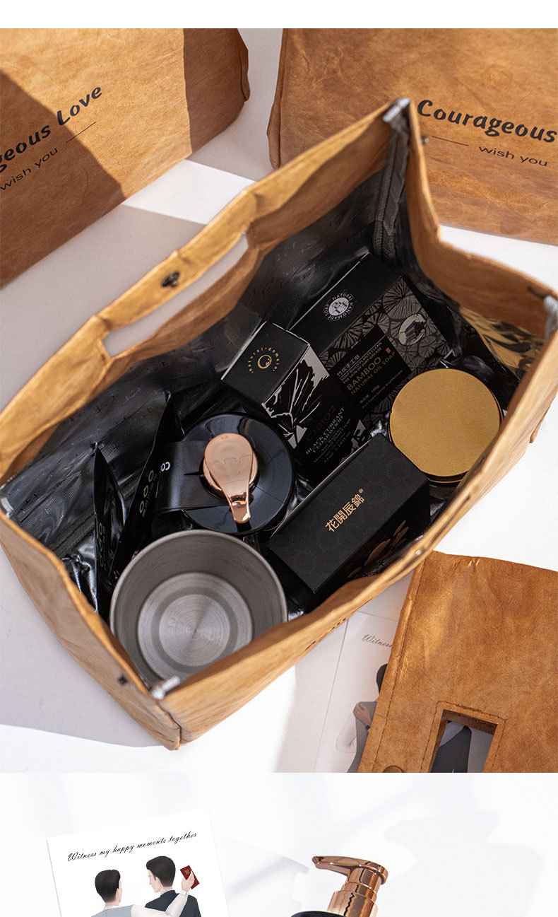 杜邦紙手提袋伴郎高端商務(wù)伴手禮 