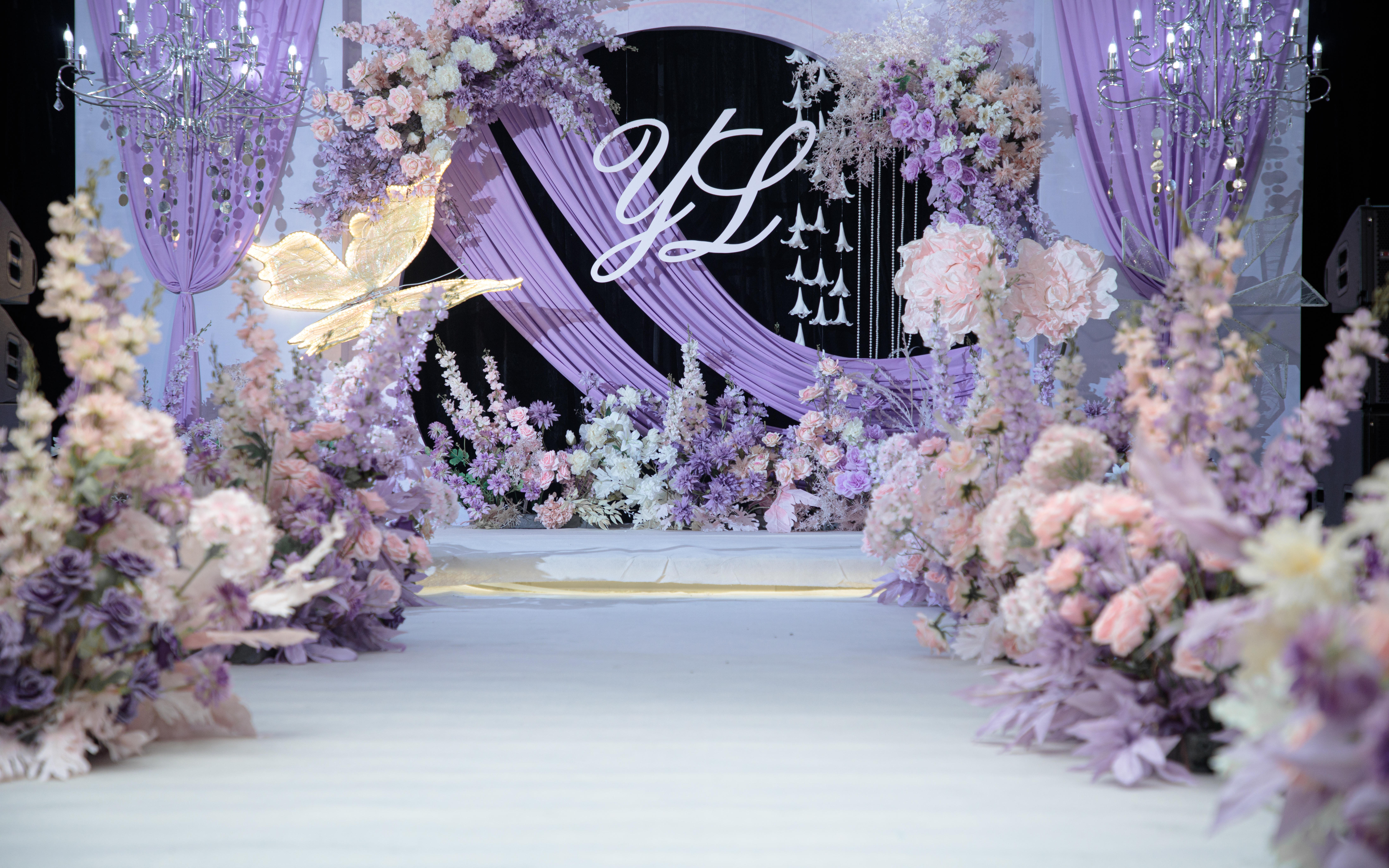 米兰春天婚礼策划 | 紫色梦幻