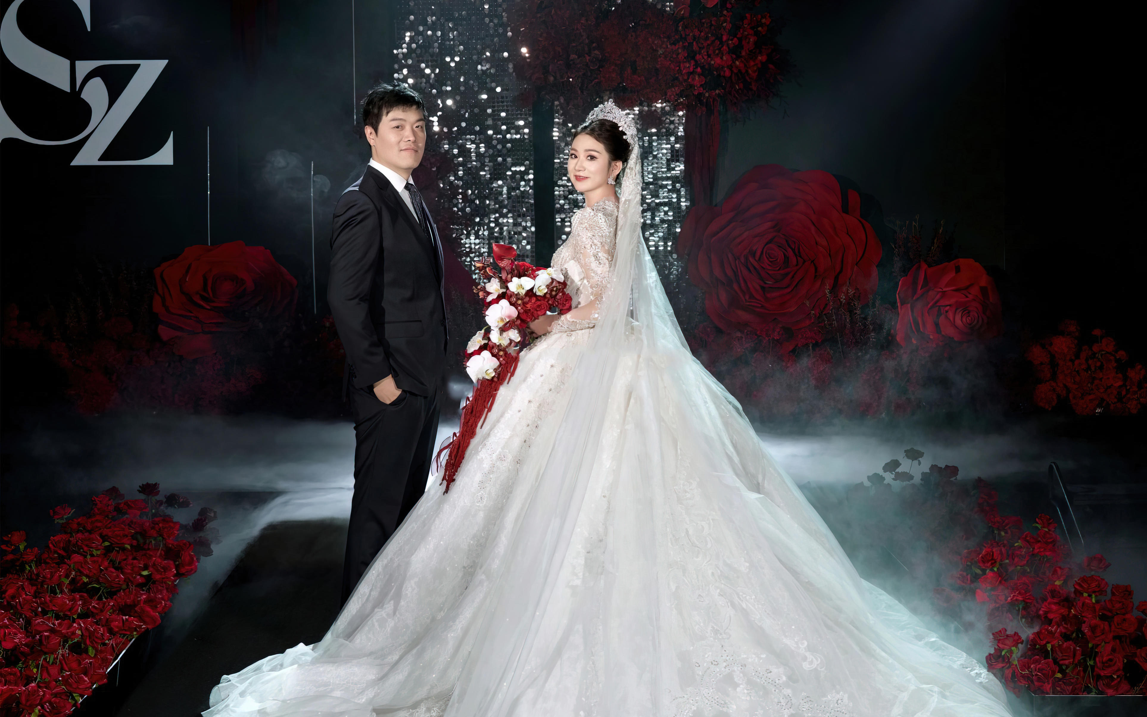 【囍記】酒店現場實拍！玫瑰水晶浪漫婚禮