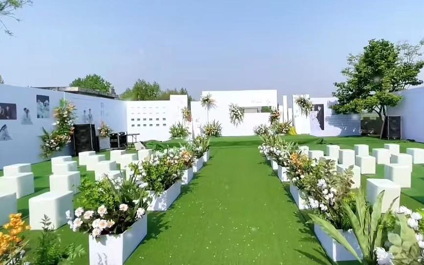 鹏飞婚礼——轻奢户外草坪婚礼