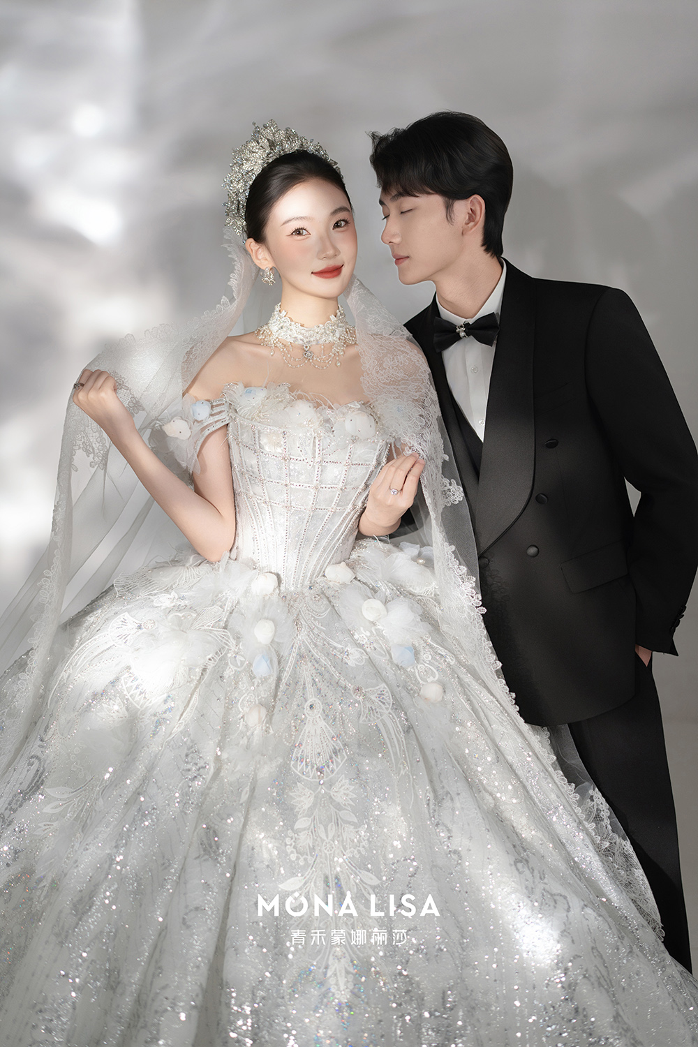 高级感爆棚的宫廷主纱婚纱照✨奢华瑰丽高贵