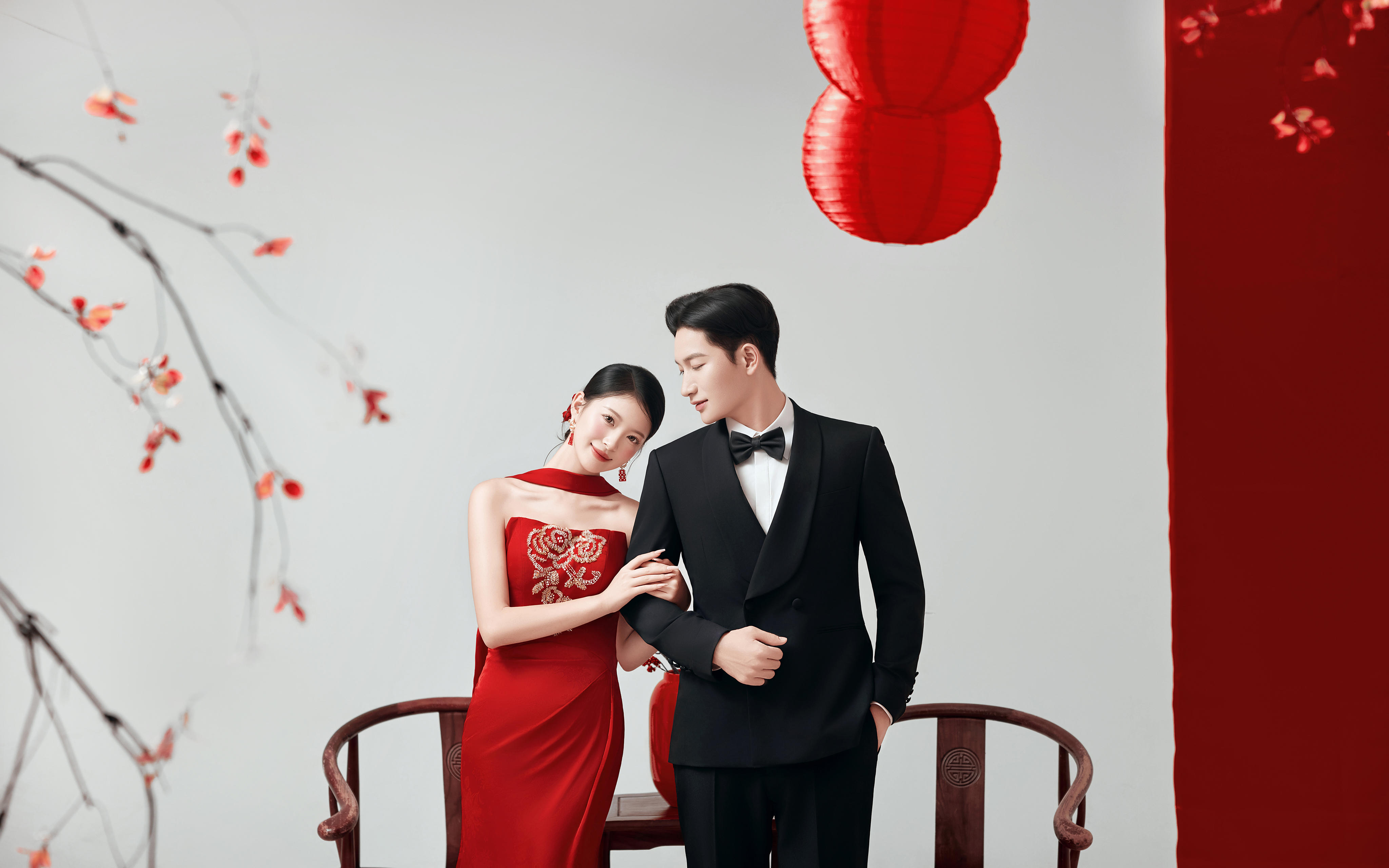 我们把中式浪漫锁进婚纱照甜蜜剧场