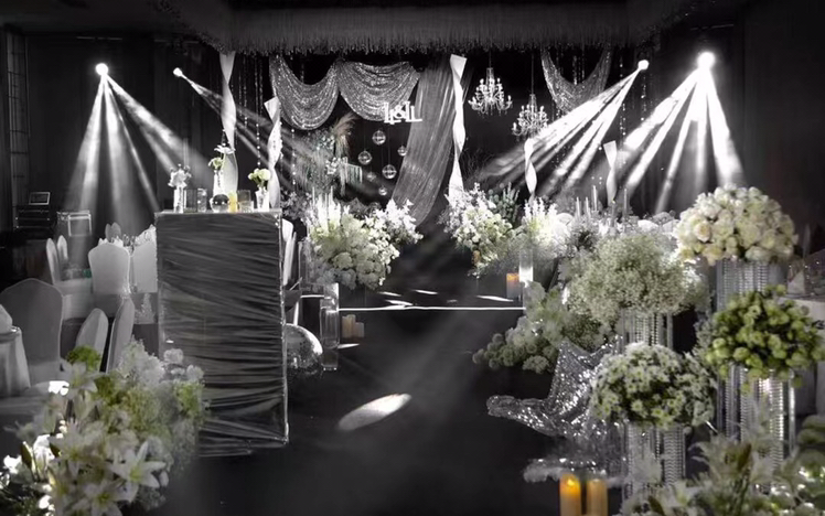 云墨嘉禮策劃｜銀黑小眾婚禮