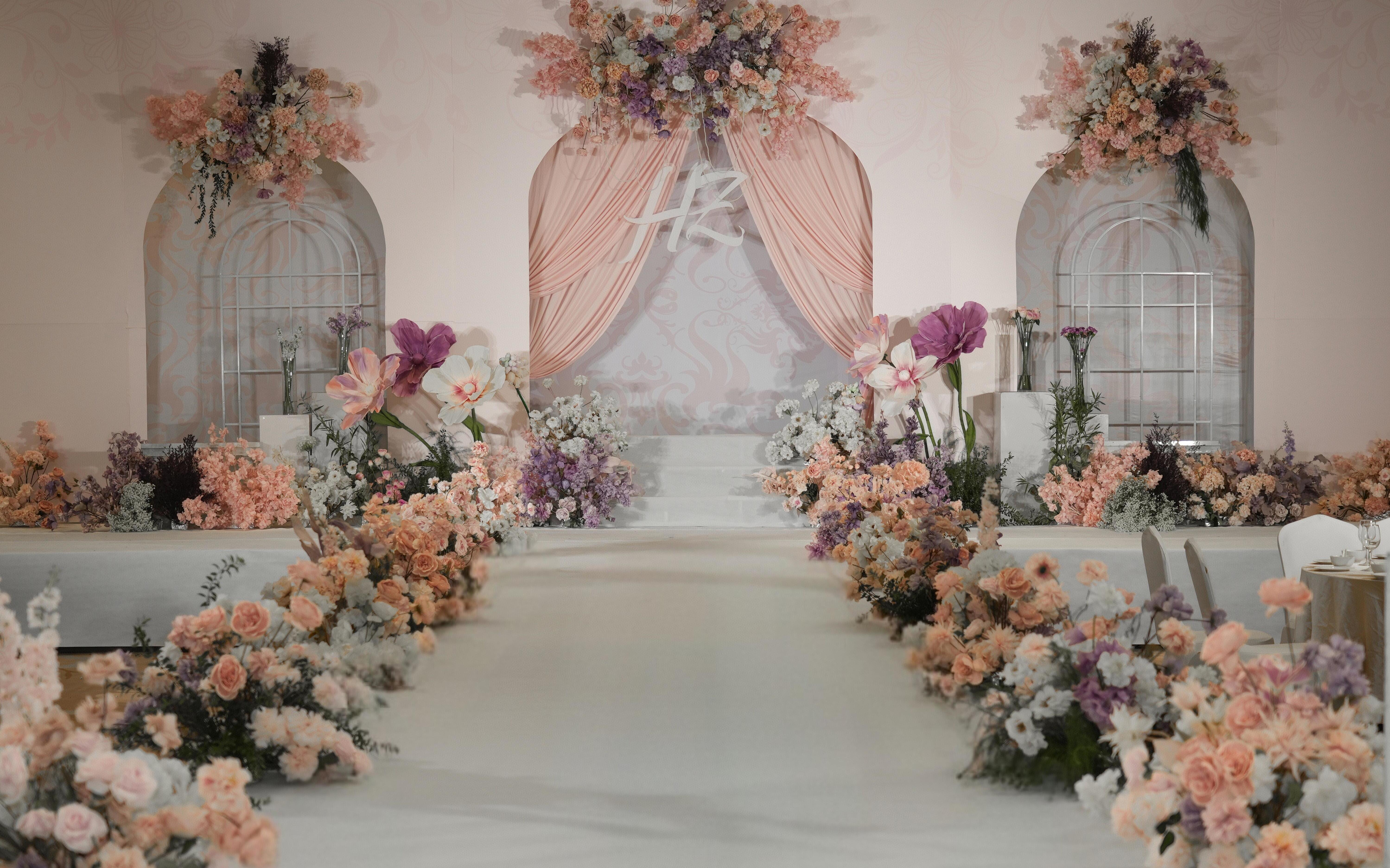 浪漫婚禮定制-粉色簡約