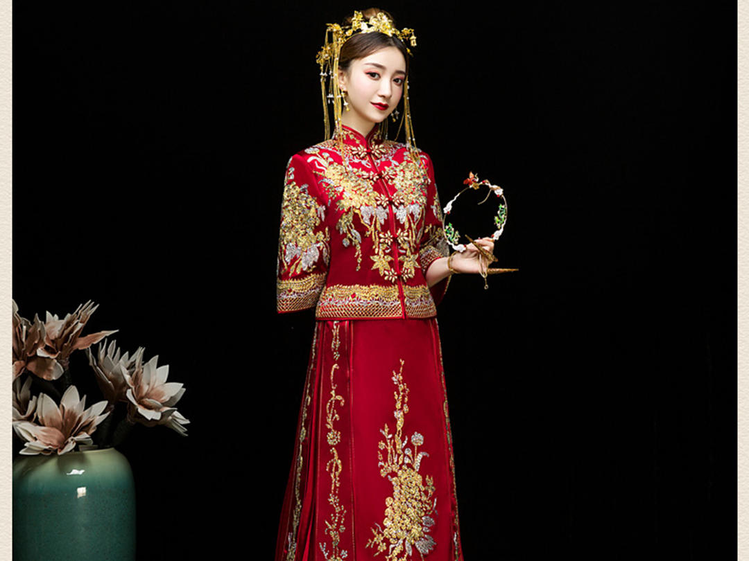 【囍婚纱】简约时尚齐地婚纱+送伴娘服 ▏伴郎衬衣