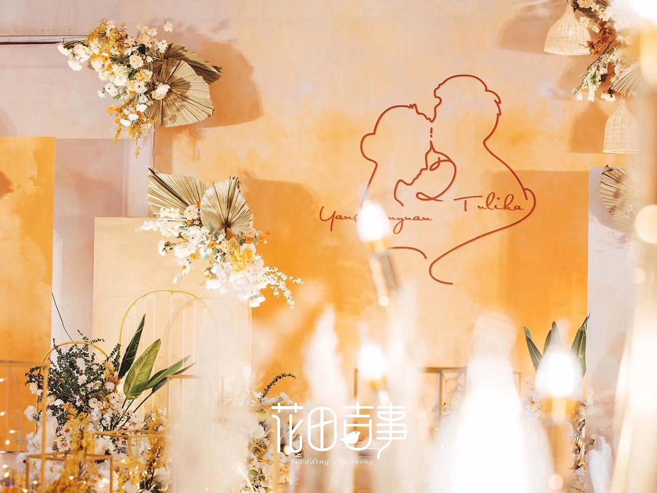 淡黄的夏天 | 黄色系婚礼