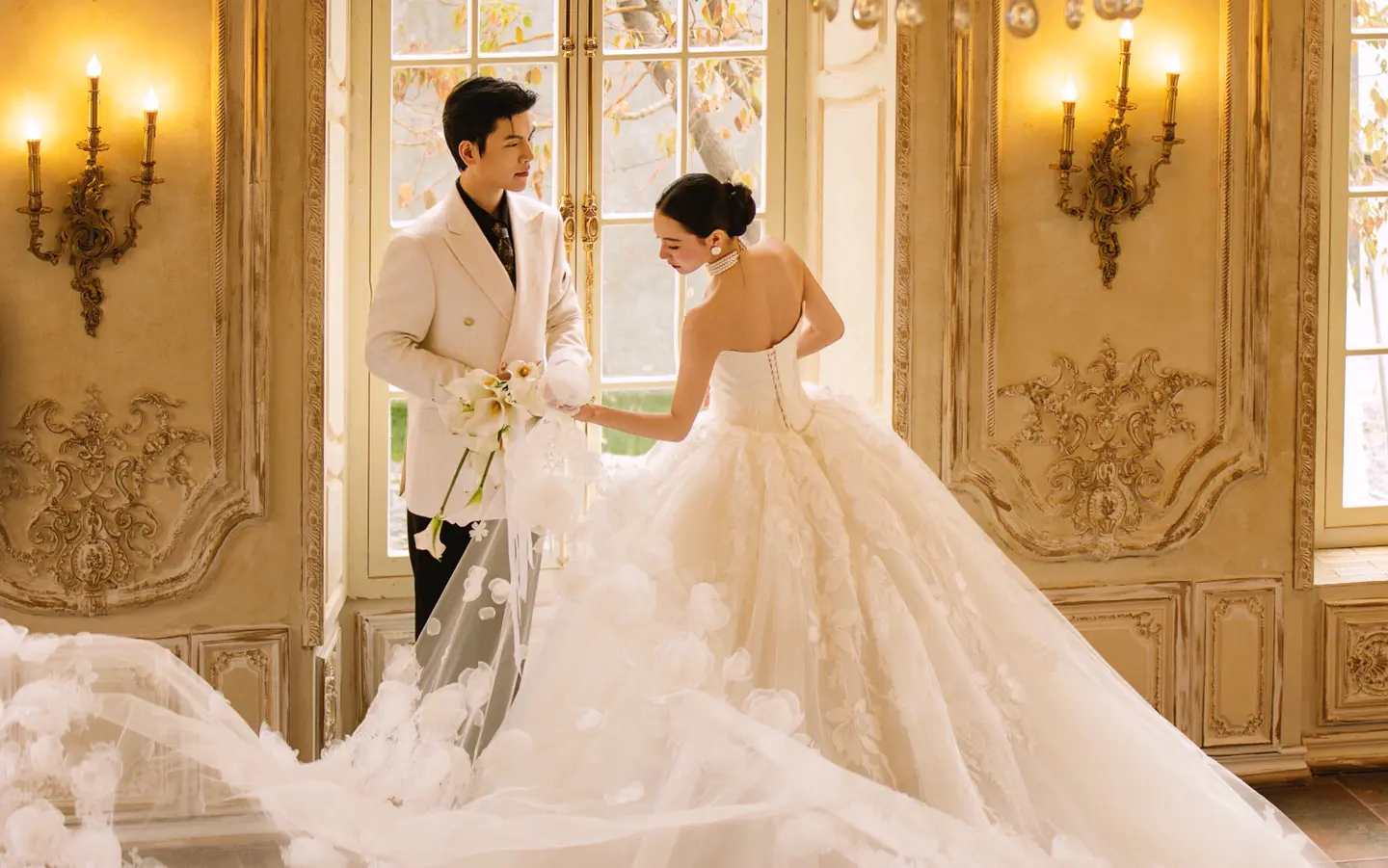 我以为！这么美的复古婚纱照只会在梦里出现…