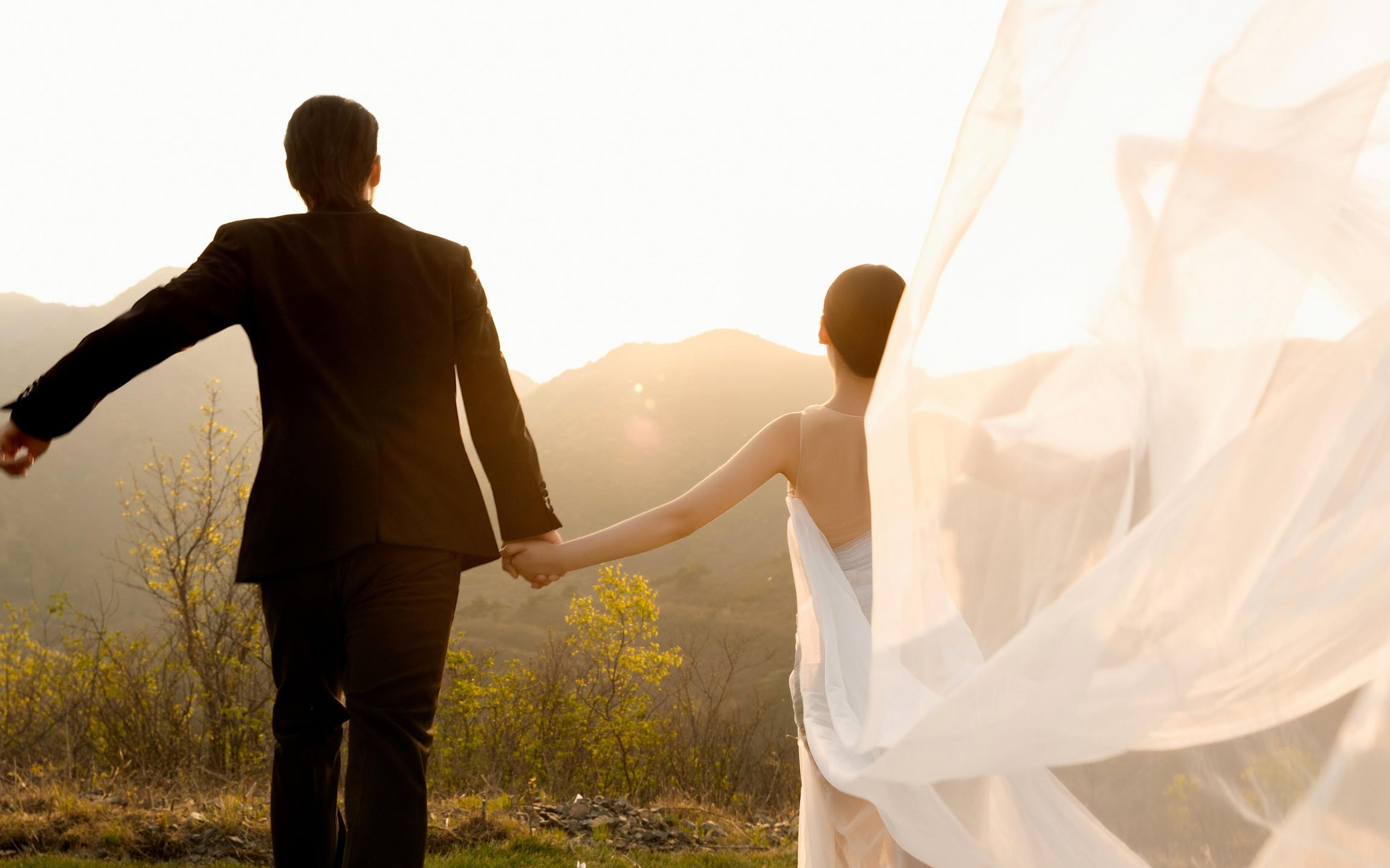 花瓣摄影•山顶婚纱照