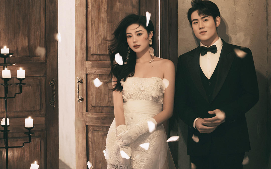 欧式轻奢复古仪式感婚纱照