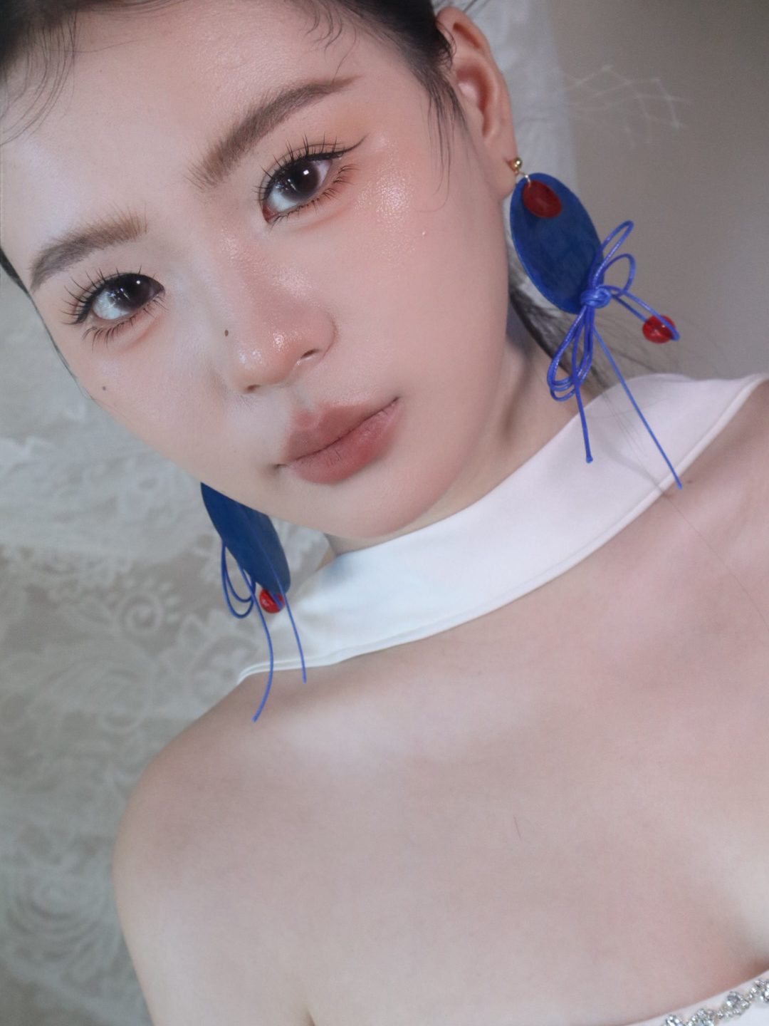 晨袍妆发