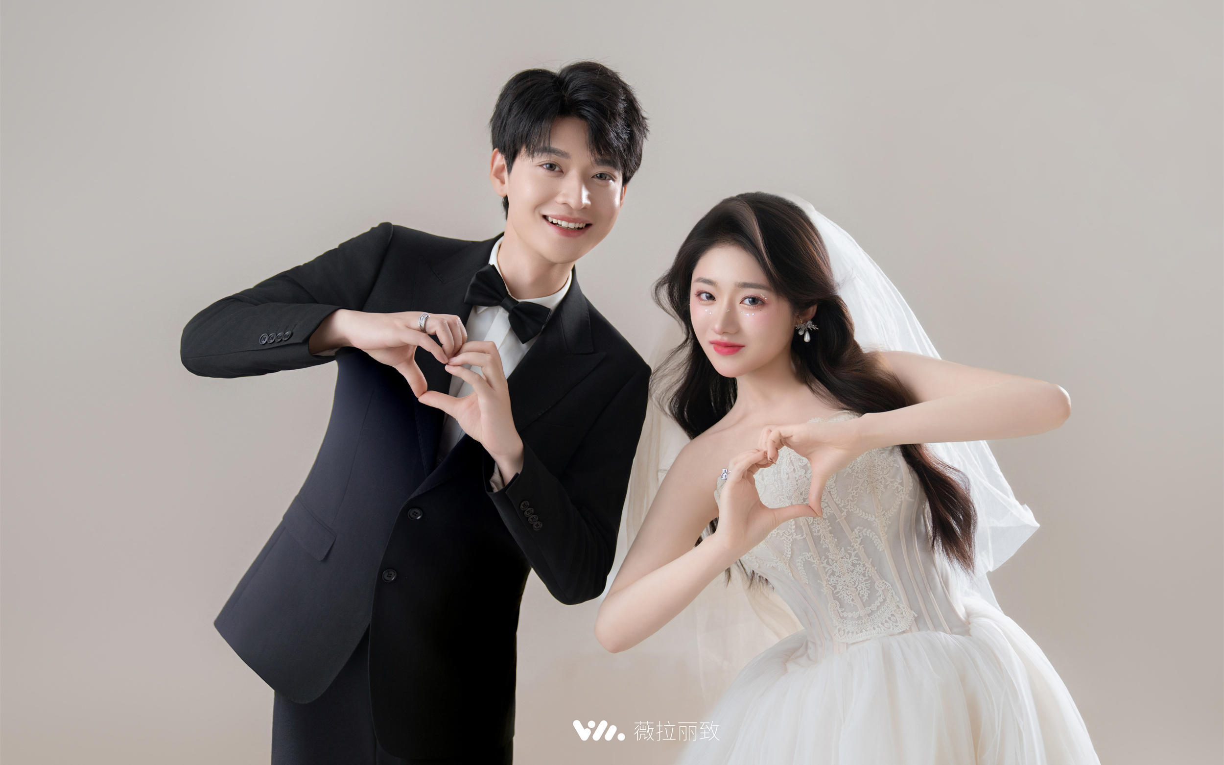 是心动啊💕拍到了少女感满分的韩式婚纱照