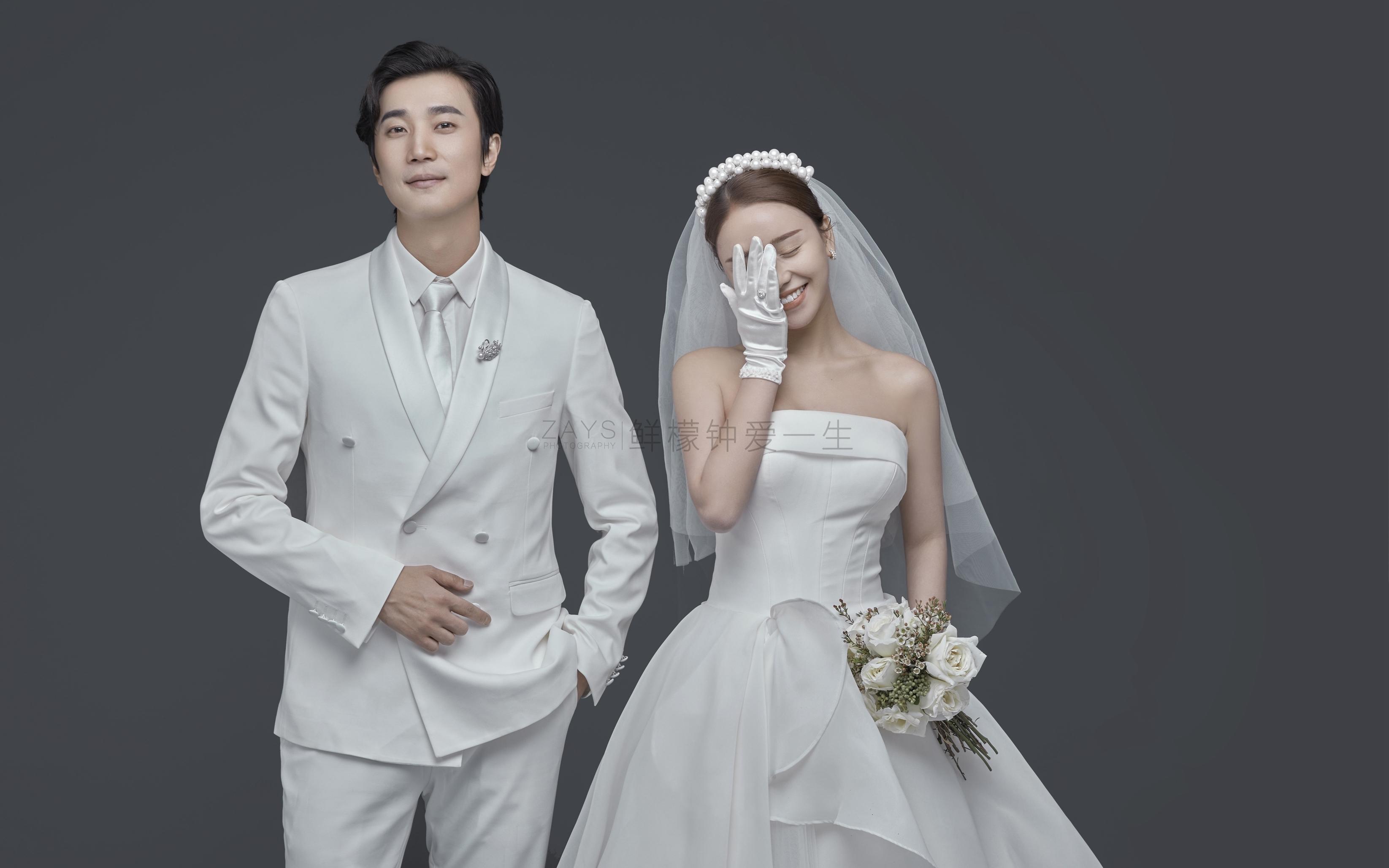 鲜檬钟爱一生|我们的内景韩式婚纱照