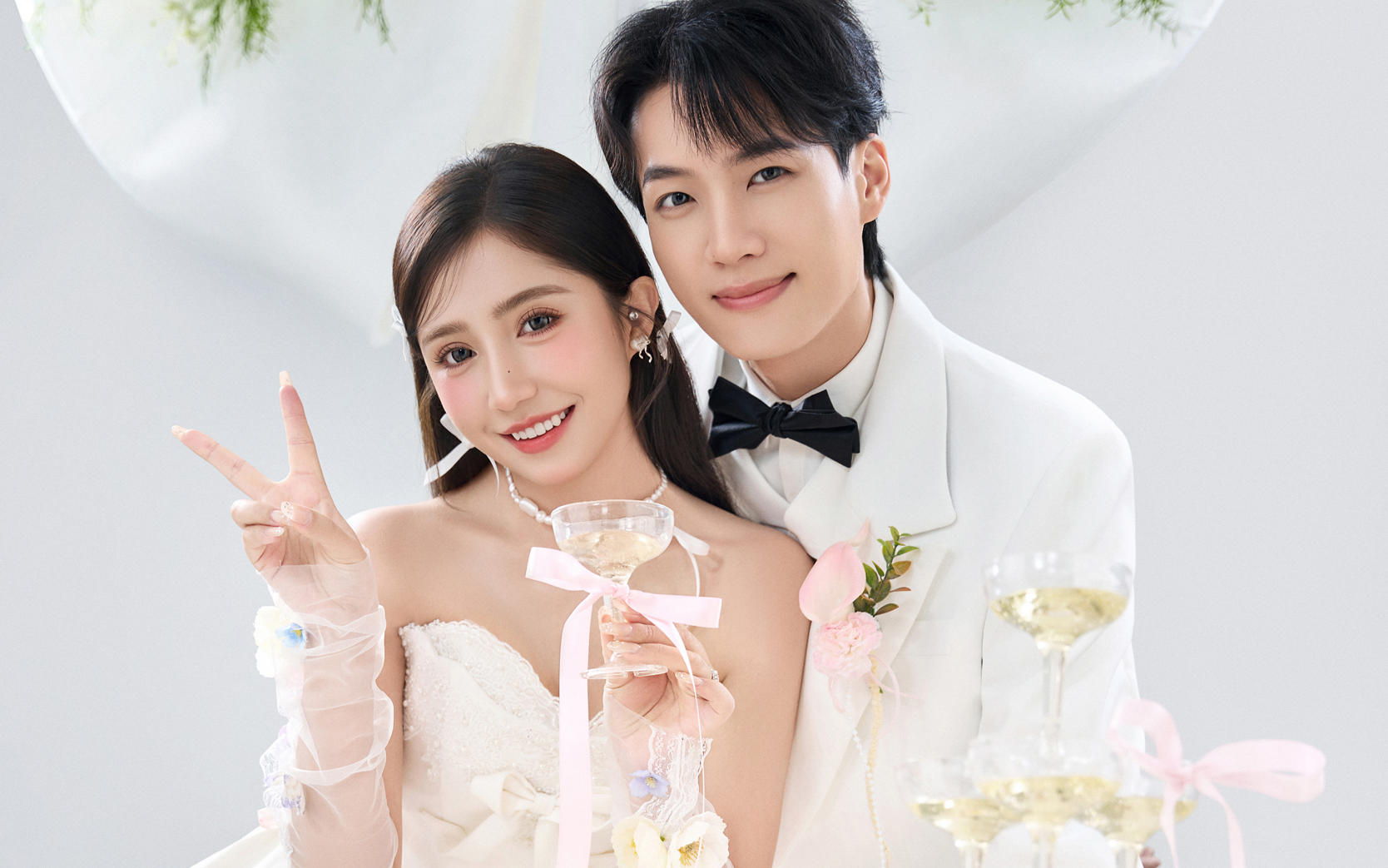 心动啊💓遂宁新人追着问的蝴蝶结🎀婚纱照