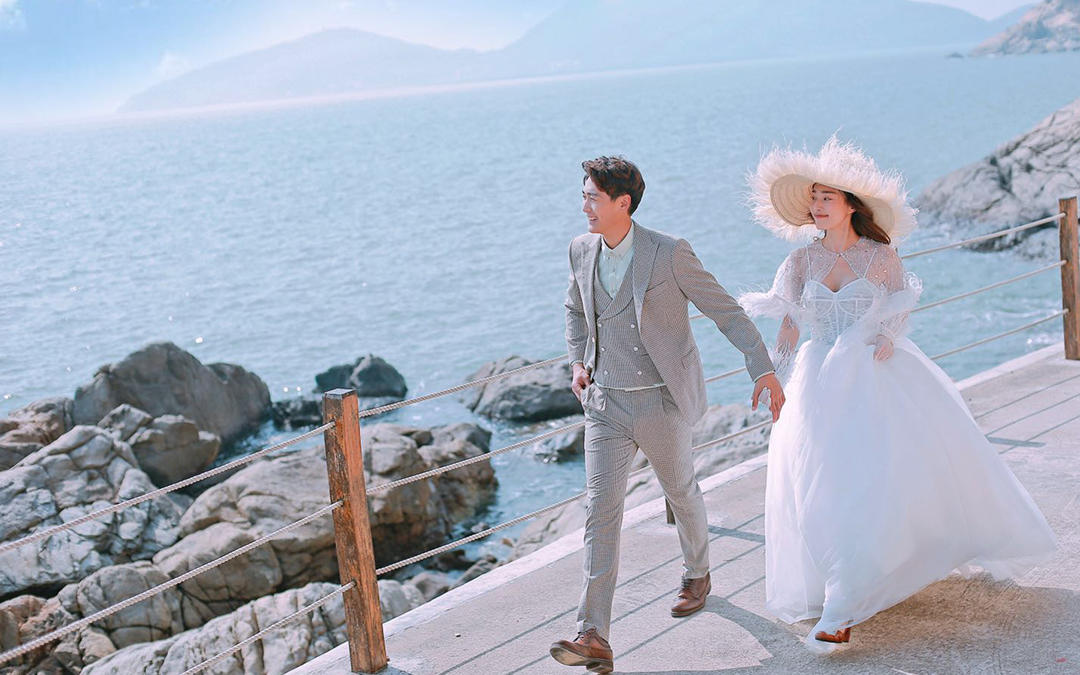 开平市结婚登记照 服装+化妆