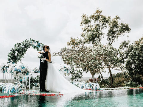 [巴厘岛]海外婚礼·私密水台婚礼