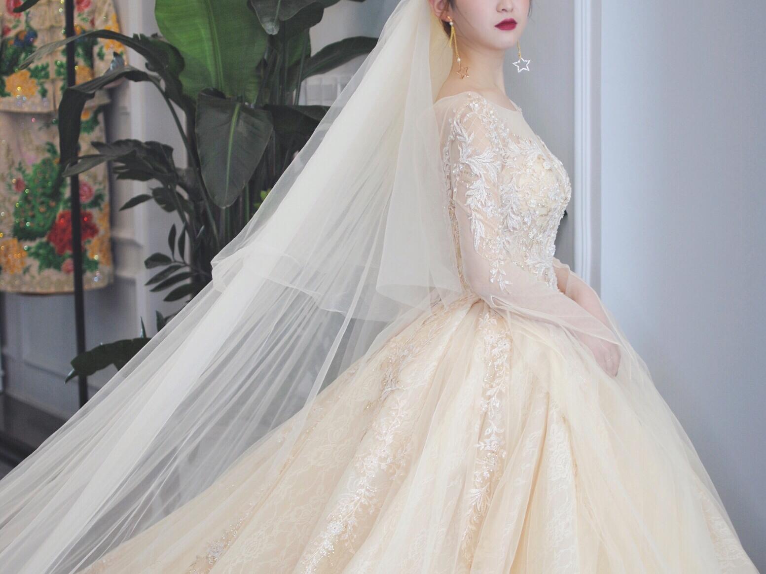 新人热推：中式+拖尾+晚礼服+伴娘装