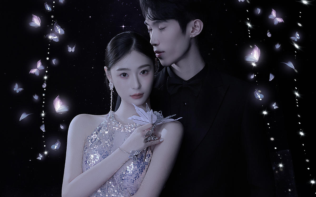 时尚魅影🖤高贵冷艳的鱼尾光影婚纱照