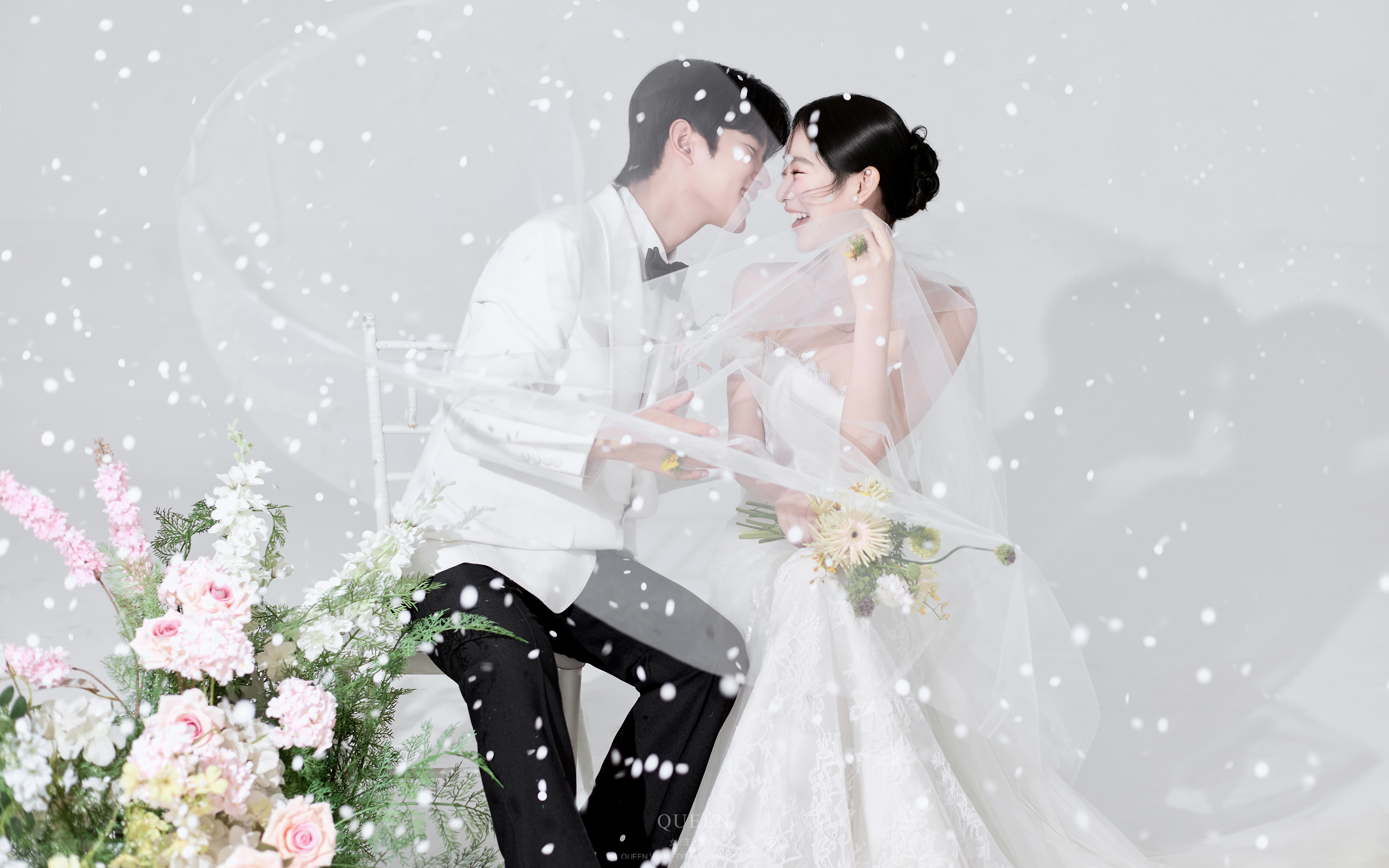 韩式清新洁白婚照系列