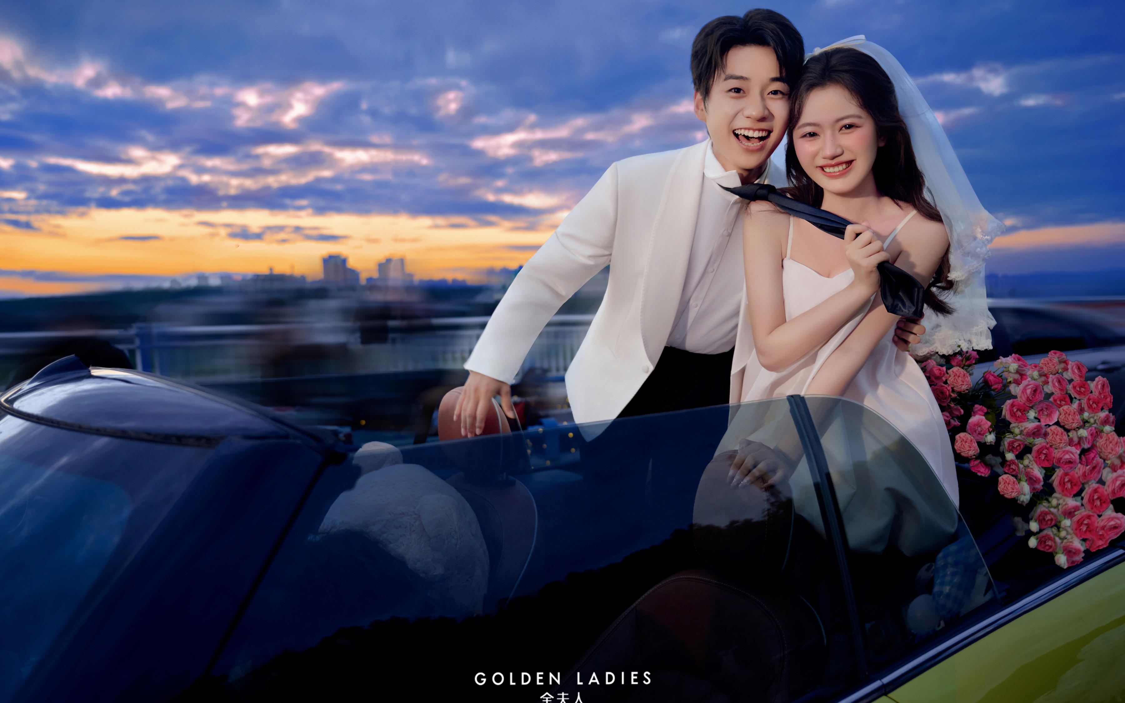 太愛這種生命力爆棚的婚紗照啦????