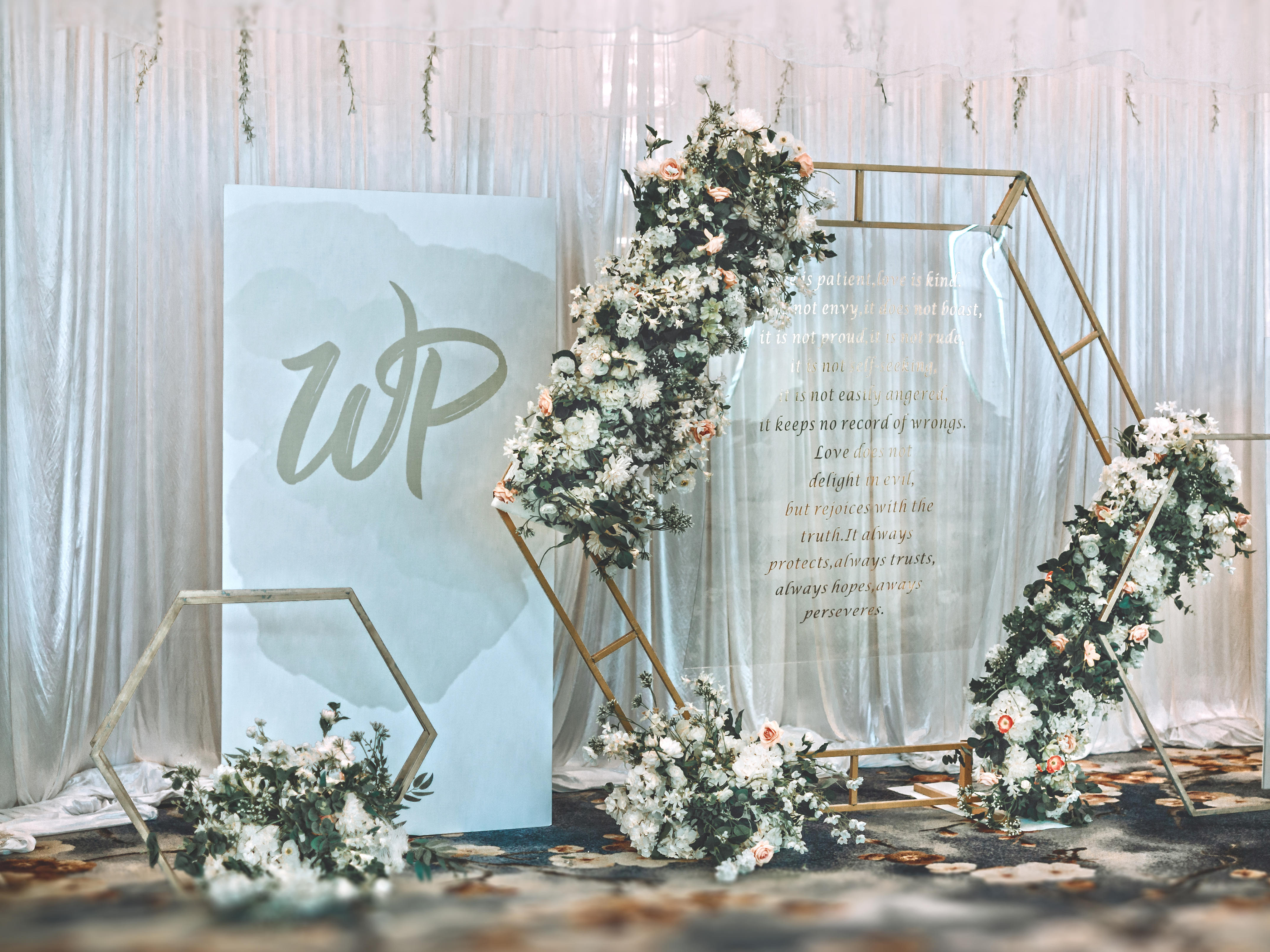 【秋季爆款】奢华大气香槟金婚礼