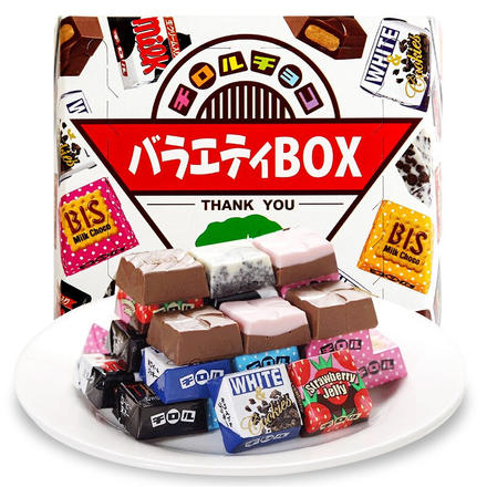 日本進口零食 松尾tirol什錦夾心巧克力禮盒裝情人節送女友零食